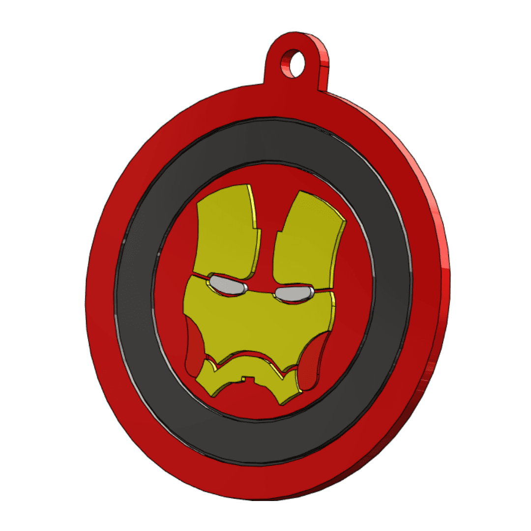 Ironman Keychain 3d model