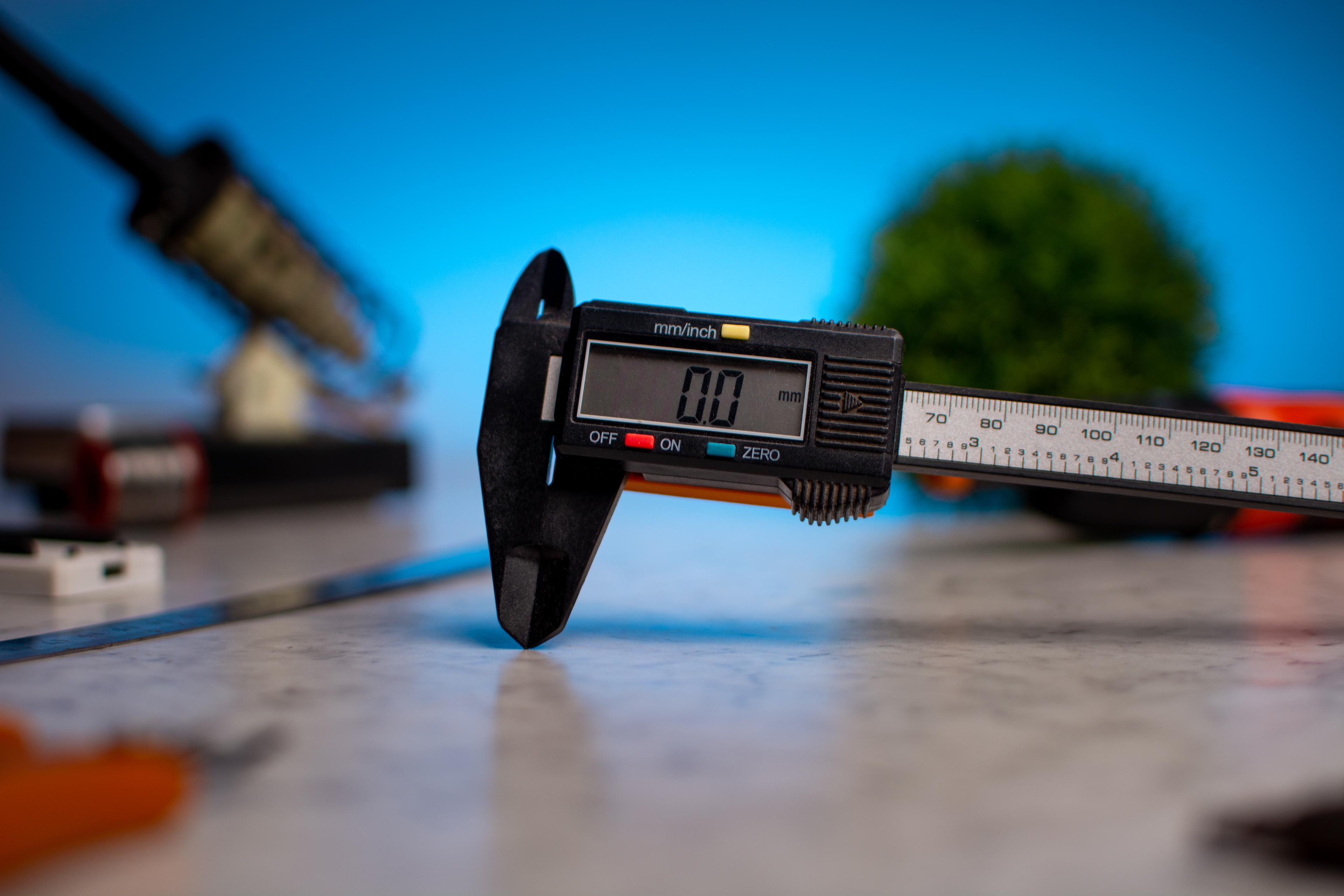 Digital caliper battery mod 3d model