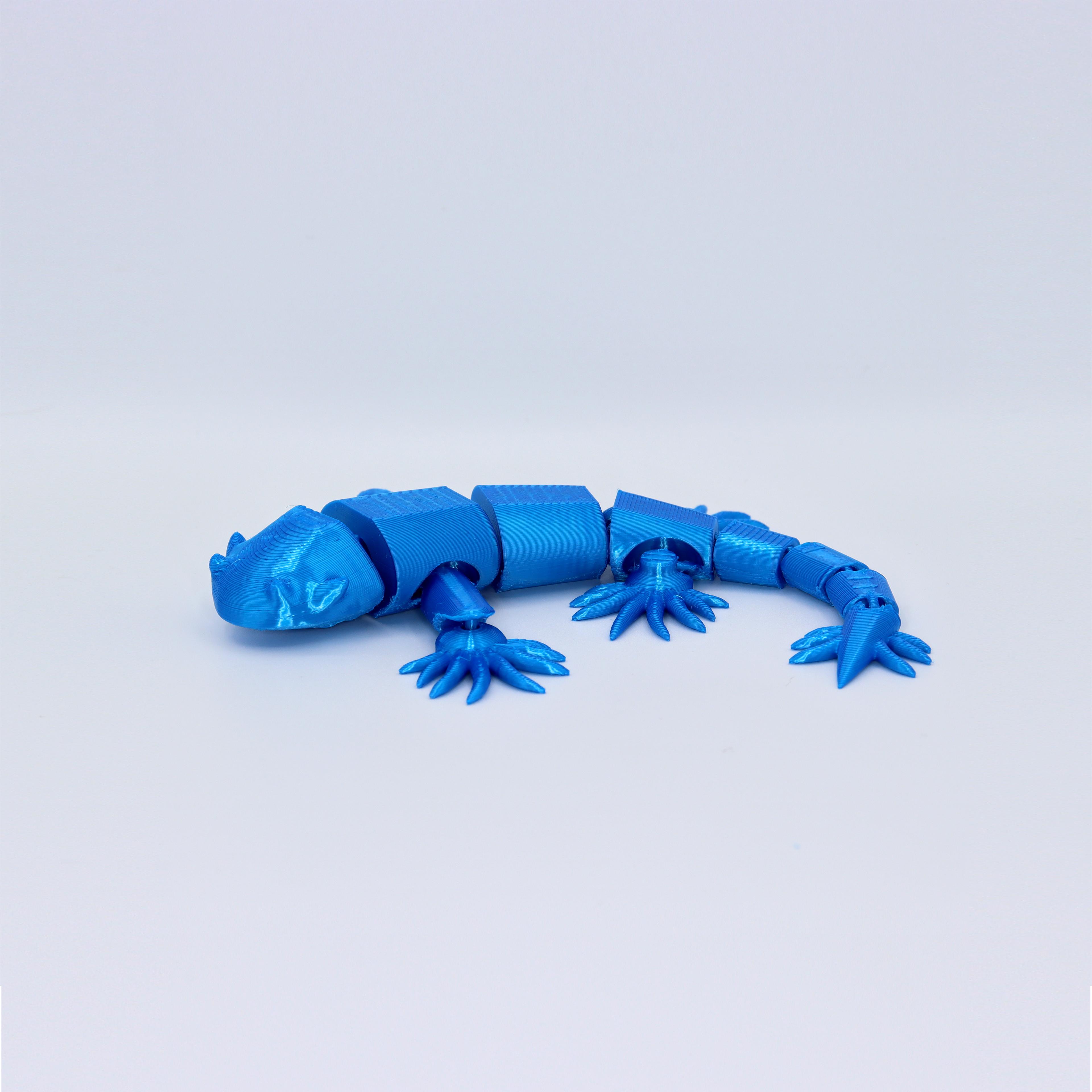 Blue Sea dragon articulated 3d model