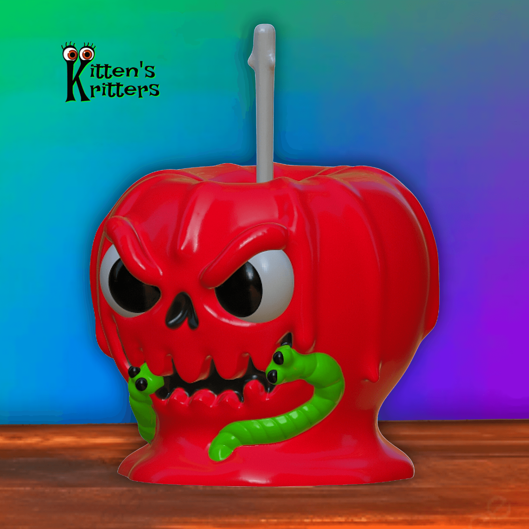 The Crabby Candy Apple Halloween Figurine 3d model