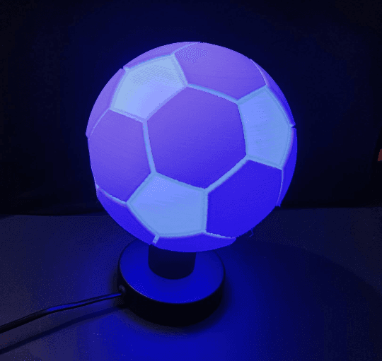 Football/Soccer Desk Lamp 3d model