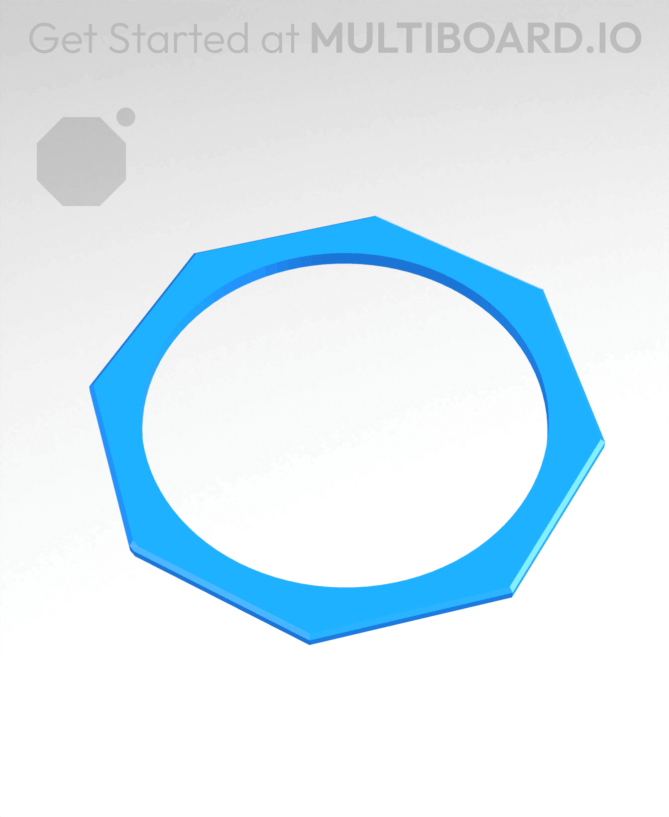 1 mm Big Washer 3d model