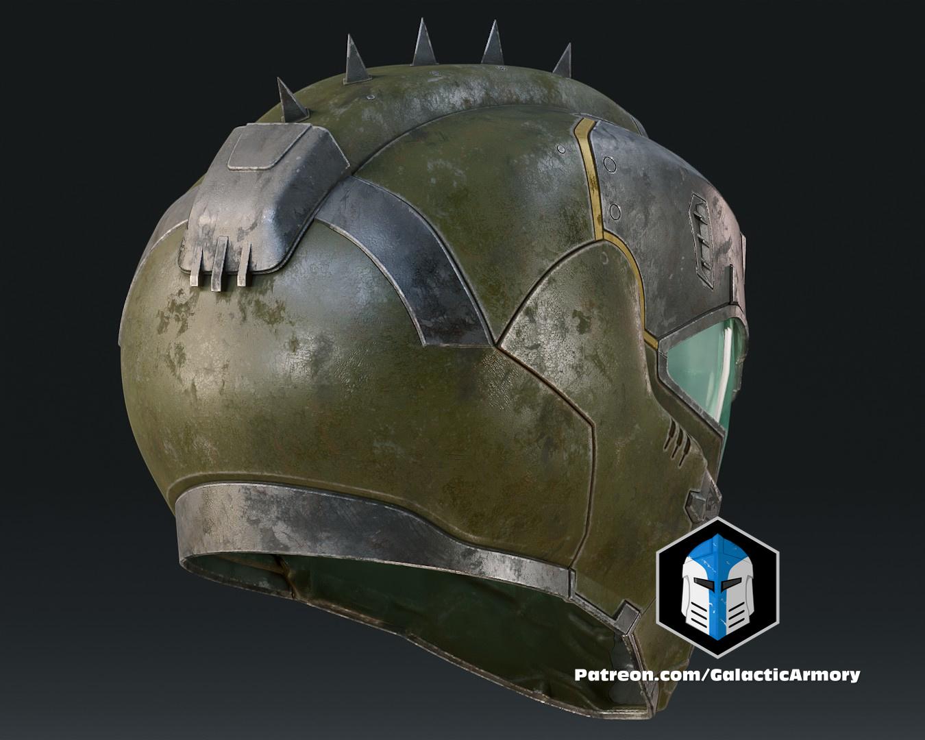 Doom Slayer Dark Ages Helmet - 3D Print Files 3d model