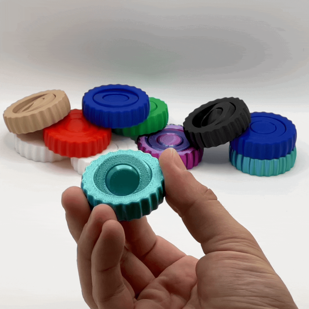 Anti Stress Fidget Gyroscope Spinner 3d model