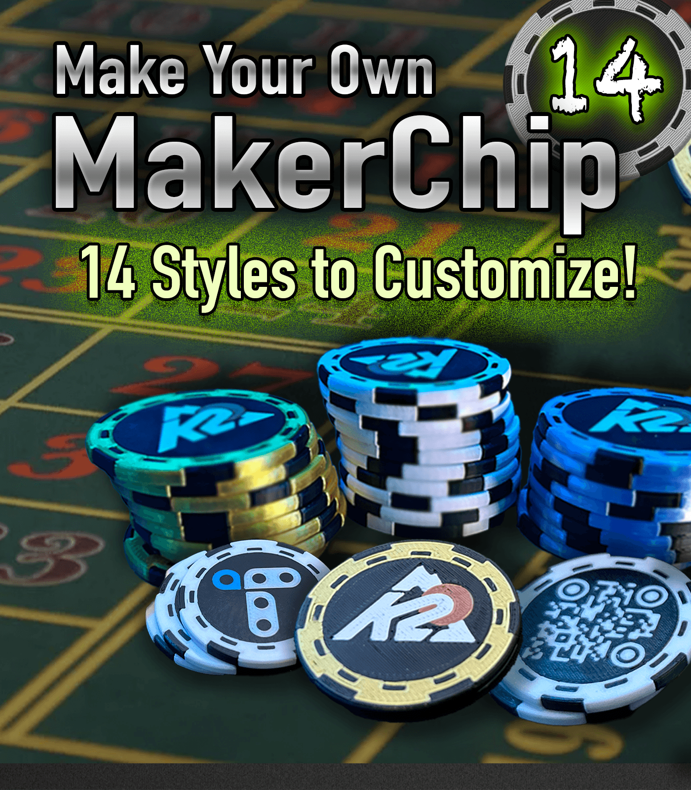 MakerChip Starter Pack - Make your Own Maker Chip 3d model