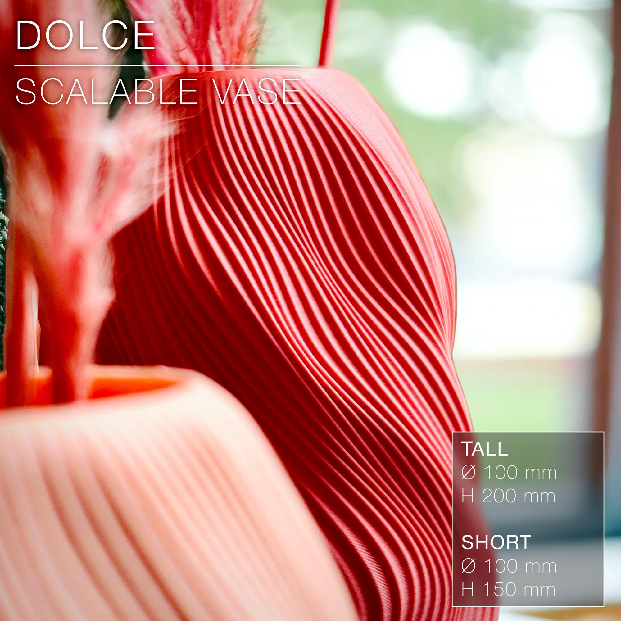 DOLCE  |  Scalable Vase 3d model