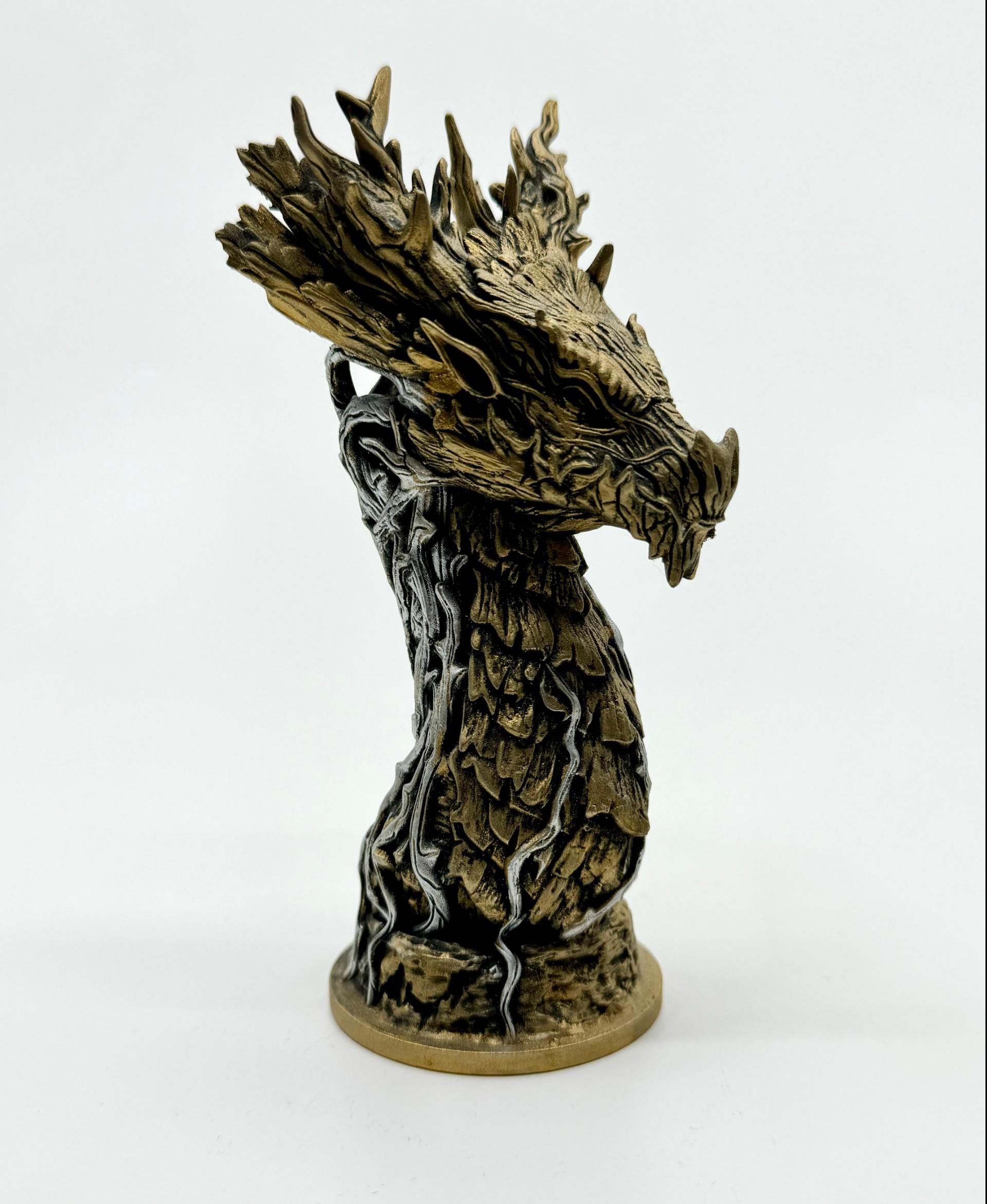 Forest Dragon bust (Pre 3d model