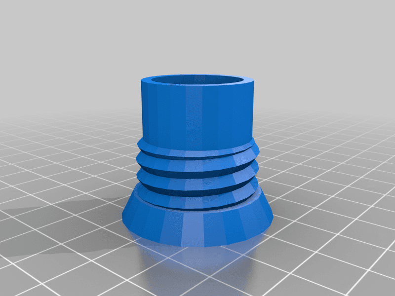 Geocaching threaded container maker 3d model