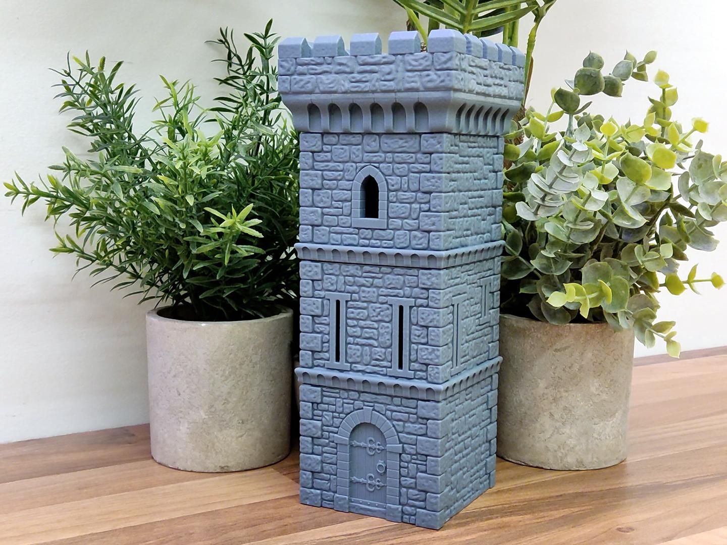 Vogland Castle / Tower (support free) 3d model