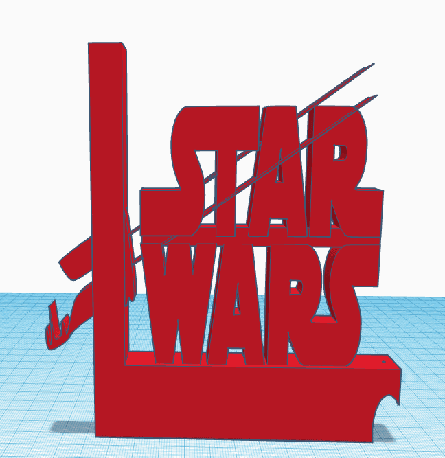 starwars bookend.stl 3d model