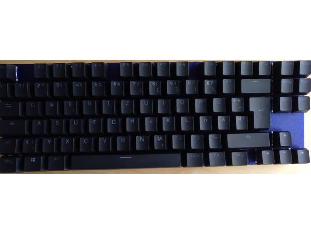 keebcu - andimoto smallTKL iso - mechanical keyboard 3d model