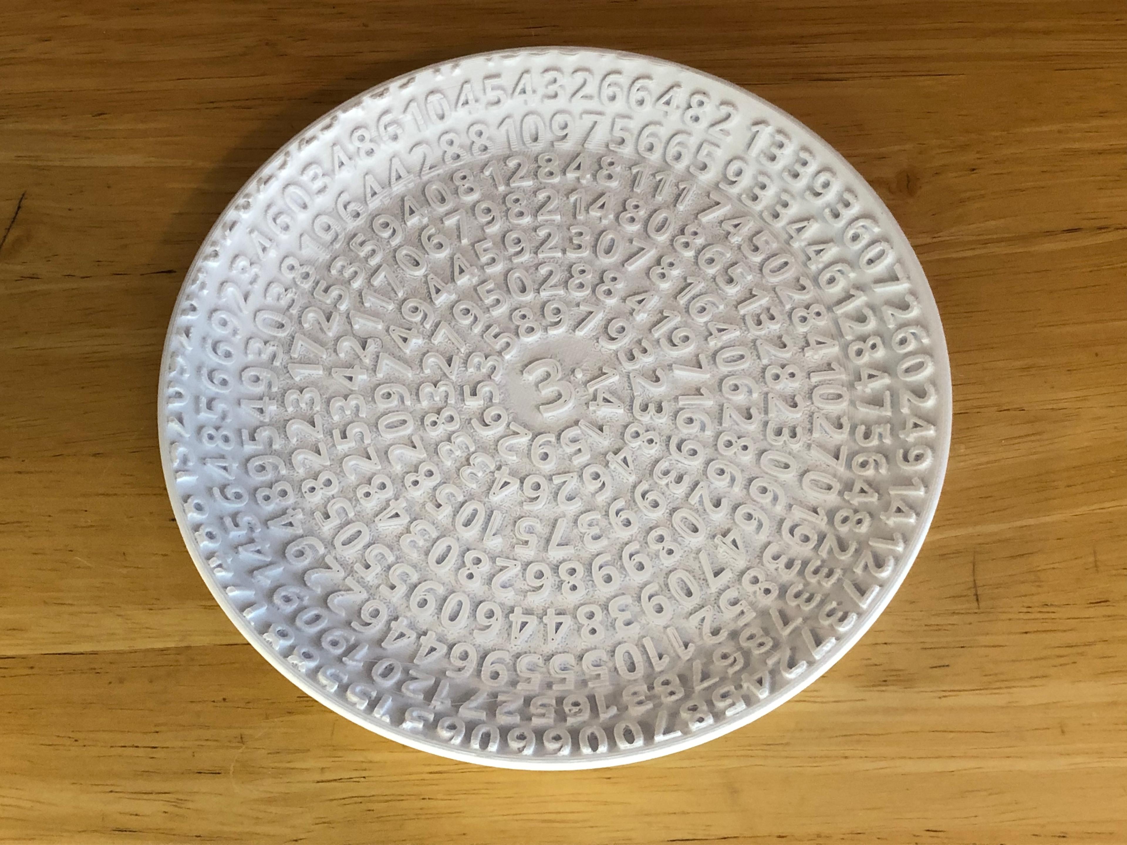 Pi Plate 3d model