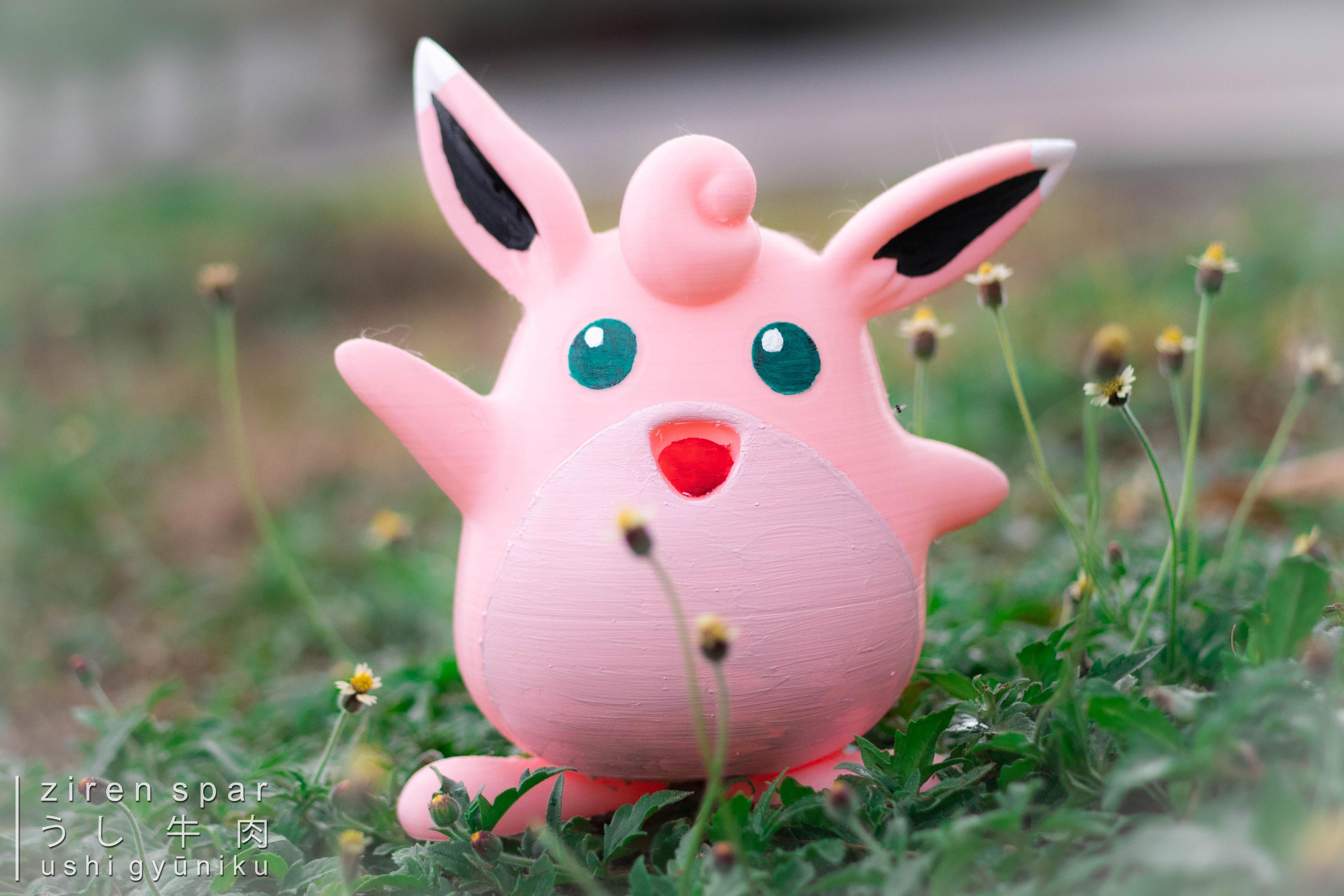 Wigglytuff(Pokémon) - wigglytuff the balloon #pokémon
📸 gears: niichan 
🧩 assist: touchan & kāchan 
🧵 unbranded: cheapest found on shopee
🖨️ creality ender 3 pro w/ @capricorn tube

#filamentfebruary - 3d model