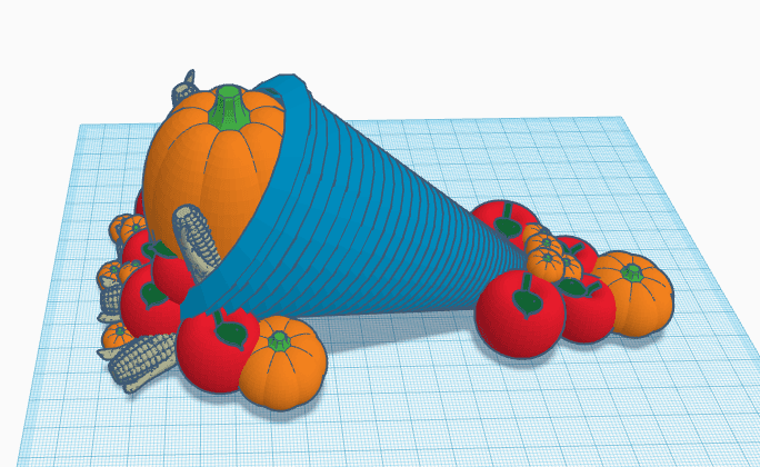 cornucopia.stl 3d model