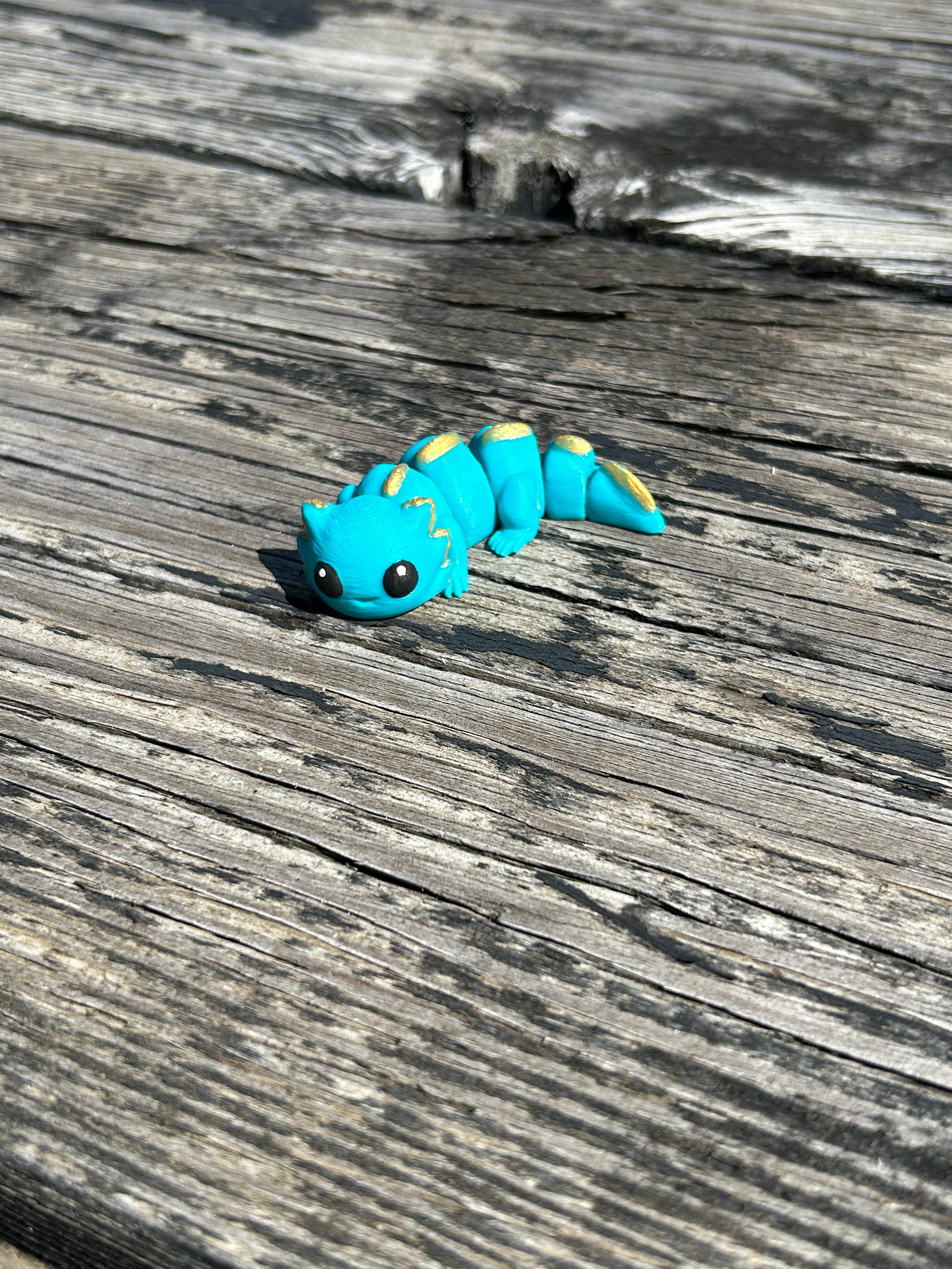 Axolotl Fidget 3d model