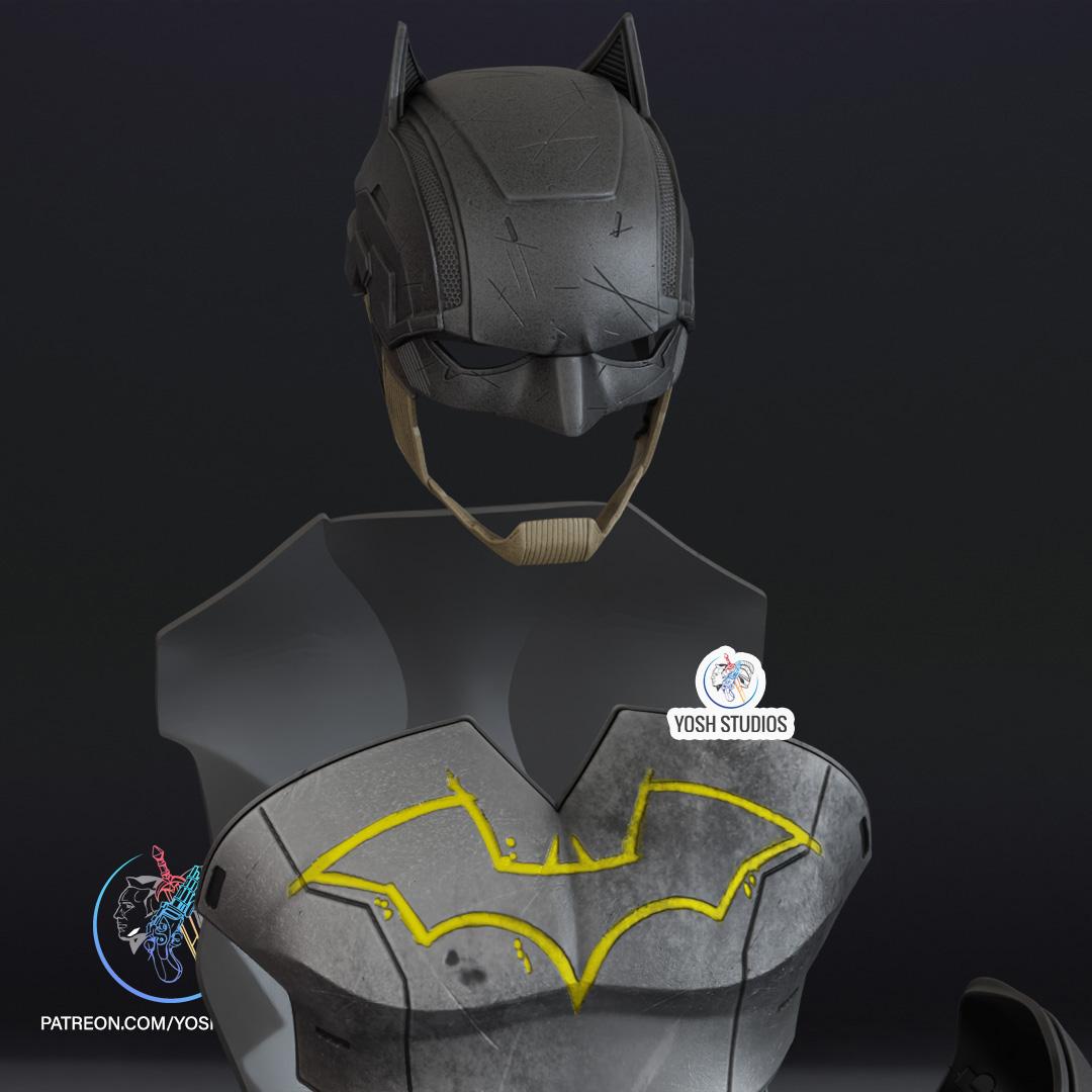 Dark Detective Armor 3D Printable File STL 3d model