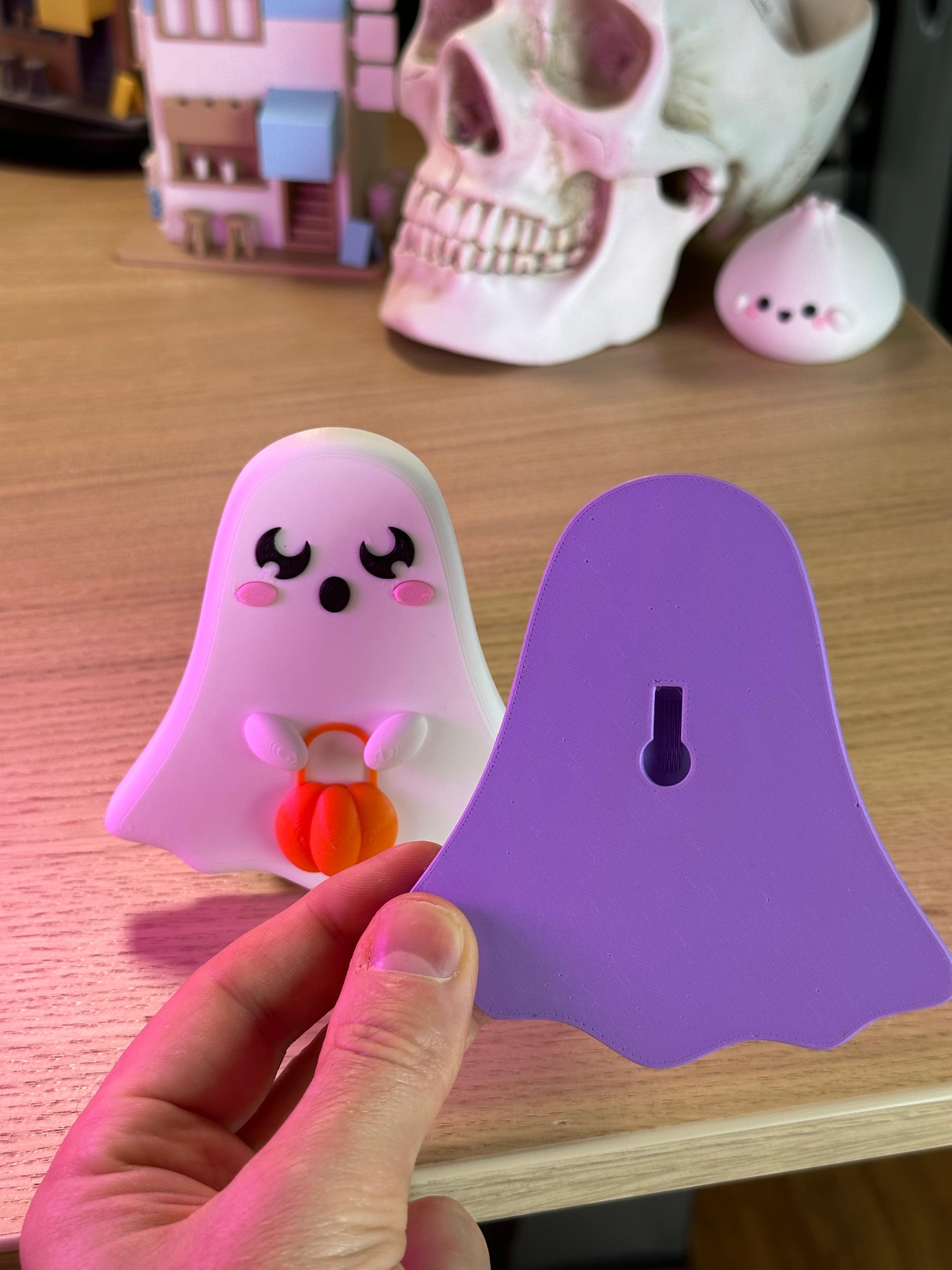 Cute Trick or Treat Ghost - Halloween Decor 3d model