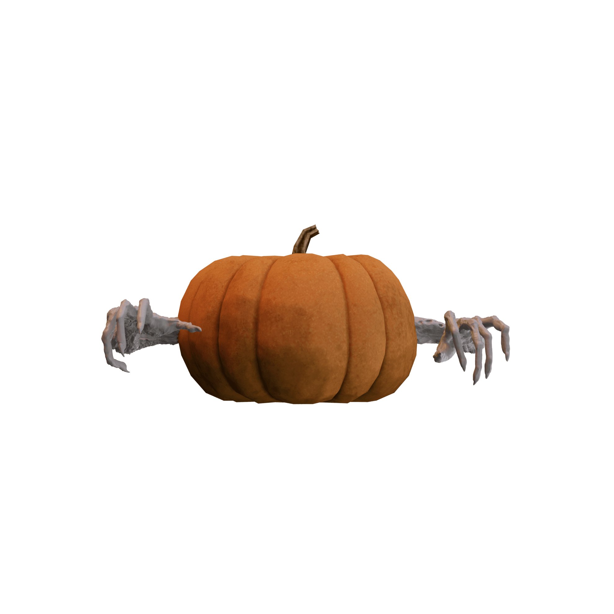 Mr Pumpkin Head Arms 1 3d model