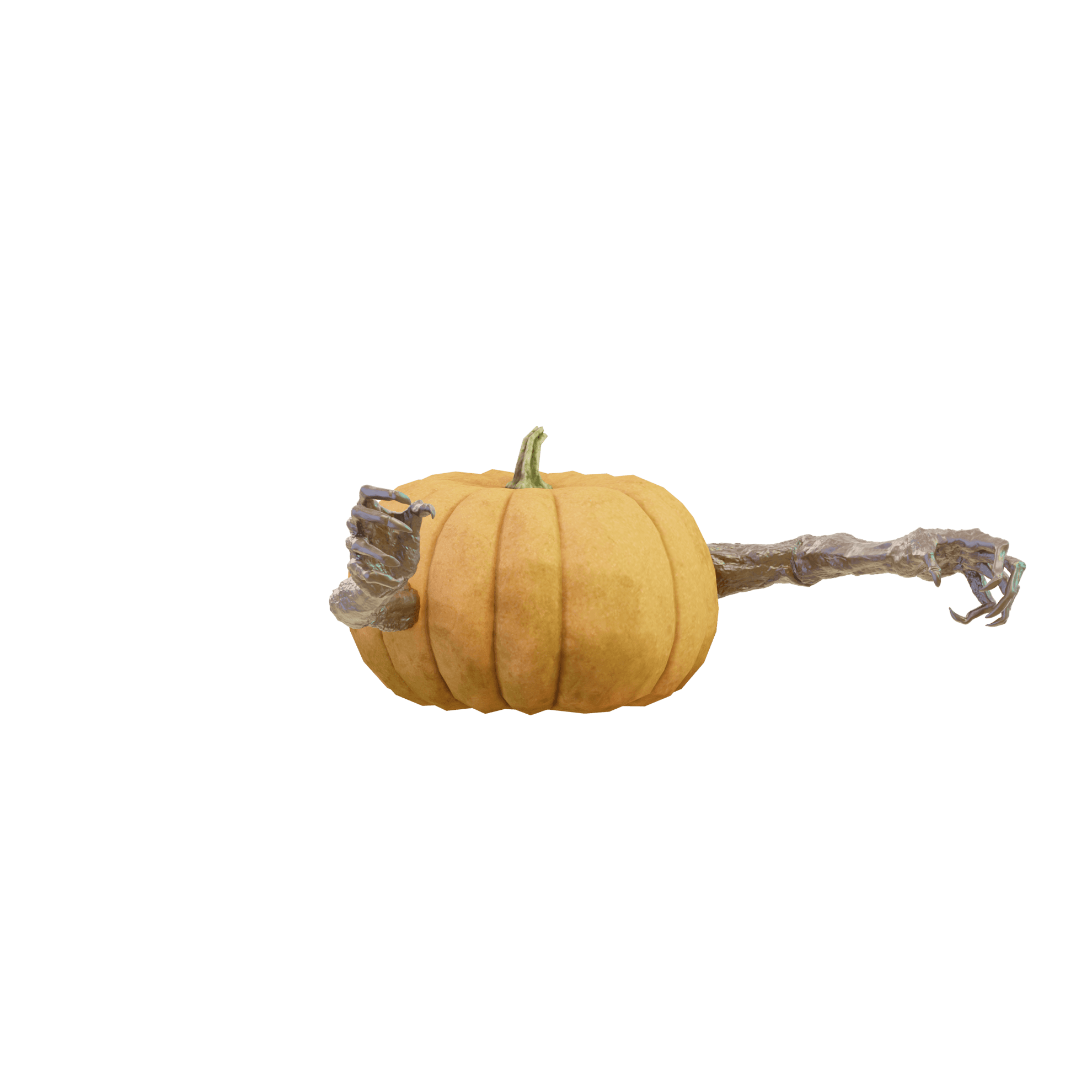 Mr Pumpkin Head Arms 1 3d model