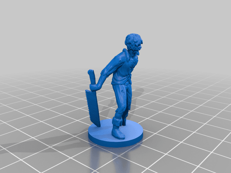 Zombie Son 3d model