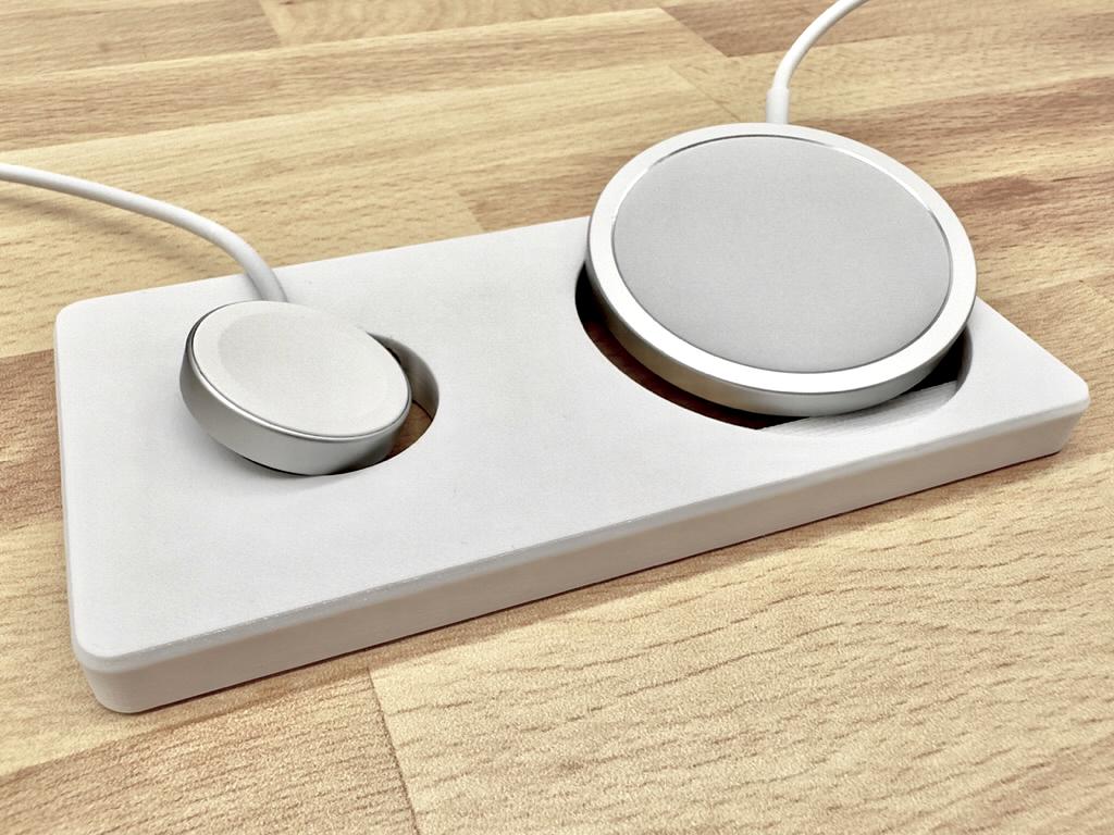 Magsafe and Apple Watch Charging Mount (USB-C and USB Versions) 3d model