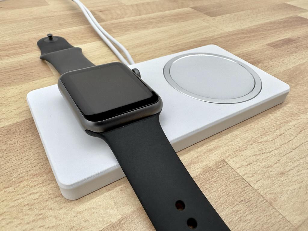 Magsafe and Apple Watch Charging Mount (USB-C and USB Versions) 3d model