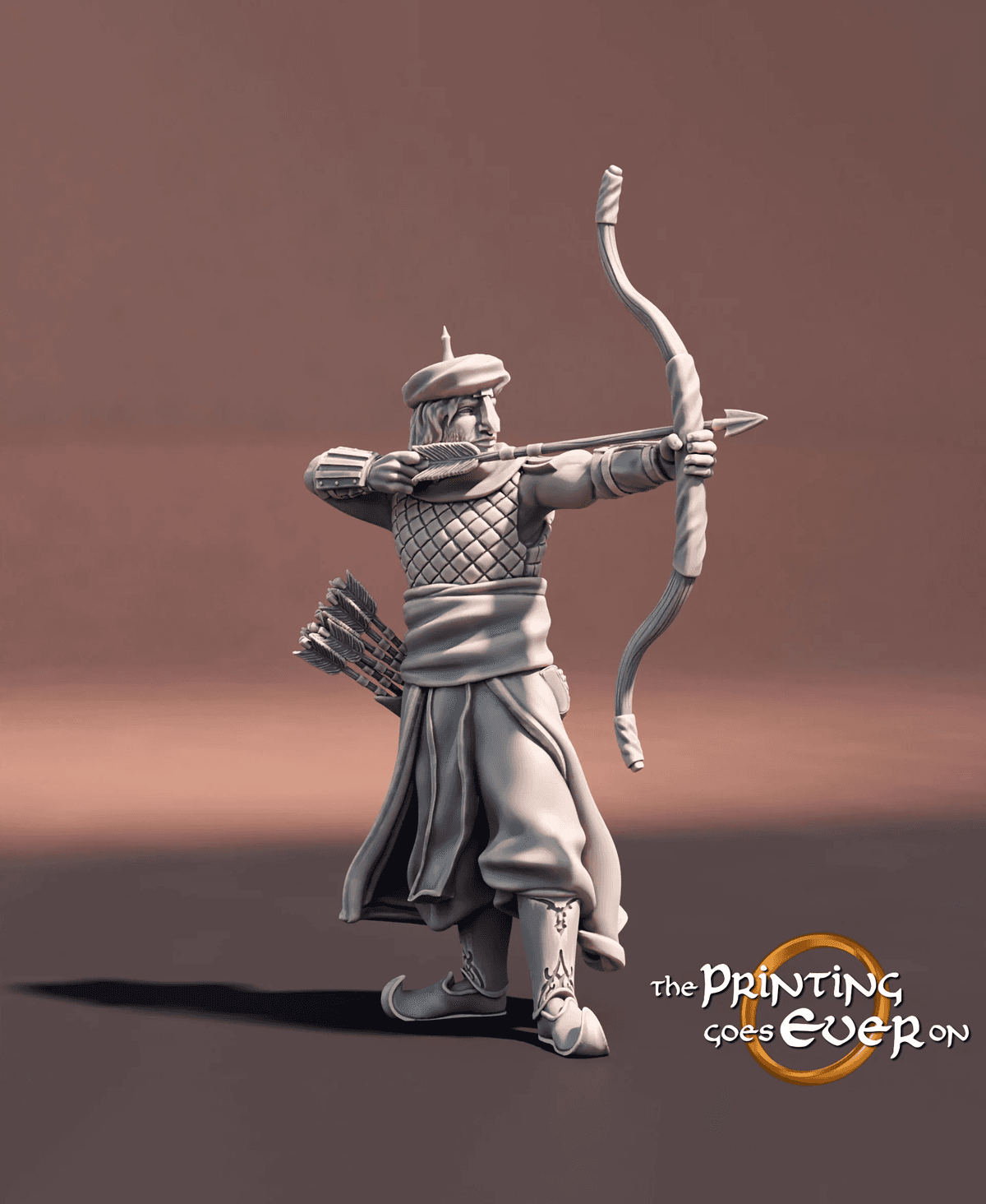 Gonthan Archers - 3 Poses 3d model