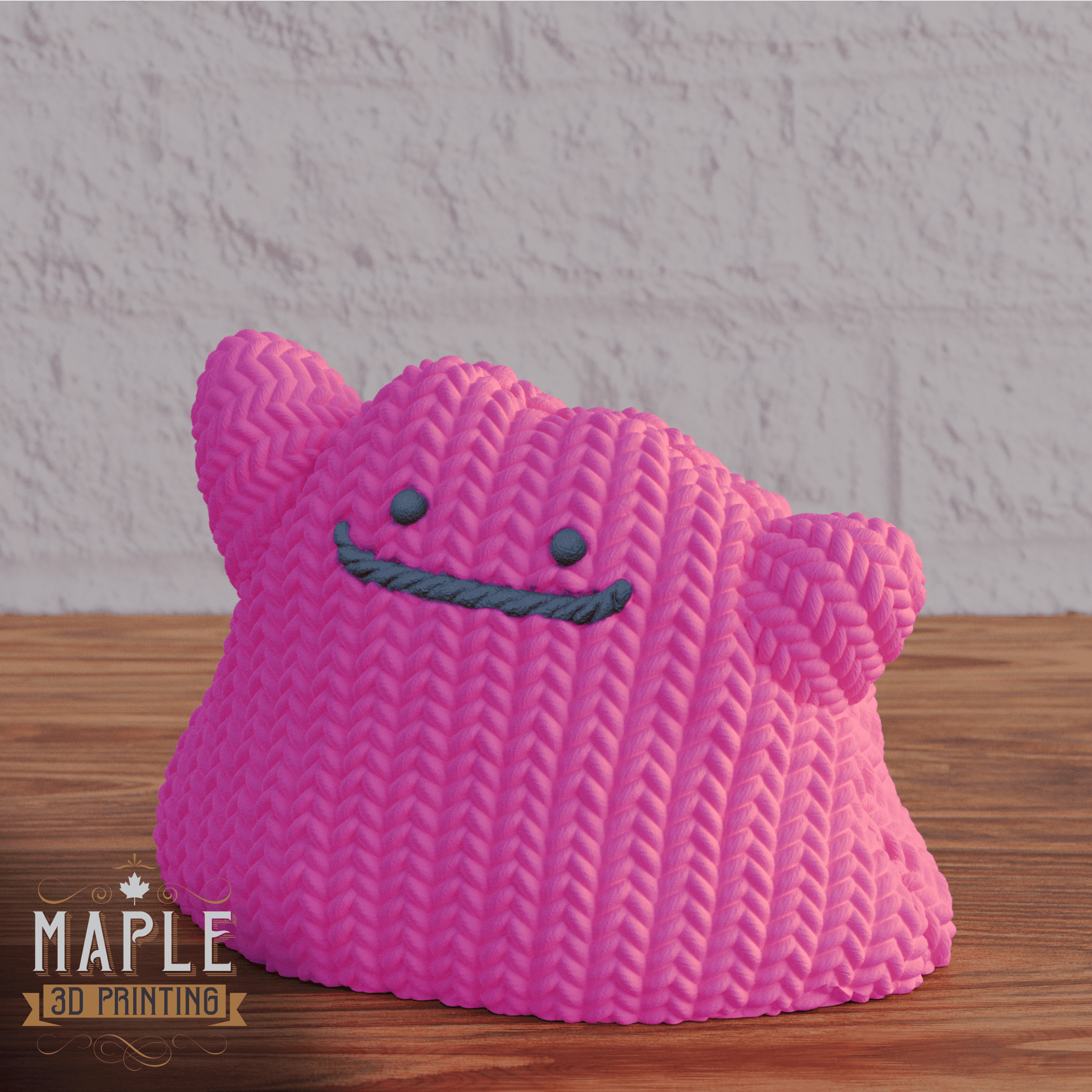 Knit Ditto - Pokemon 3d model