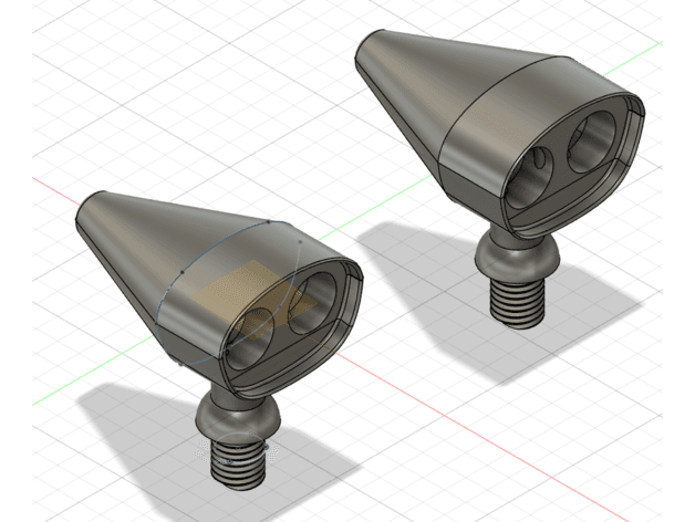 Babboe Bakfiets Cargo Bike Lights e-curve 3d model