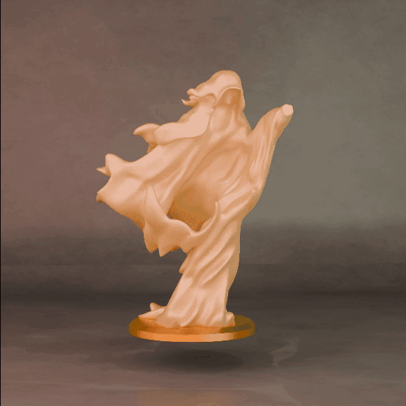 Halloween Wind Ghost 3d model