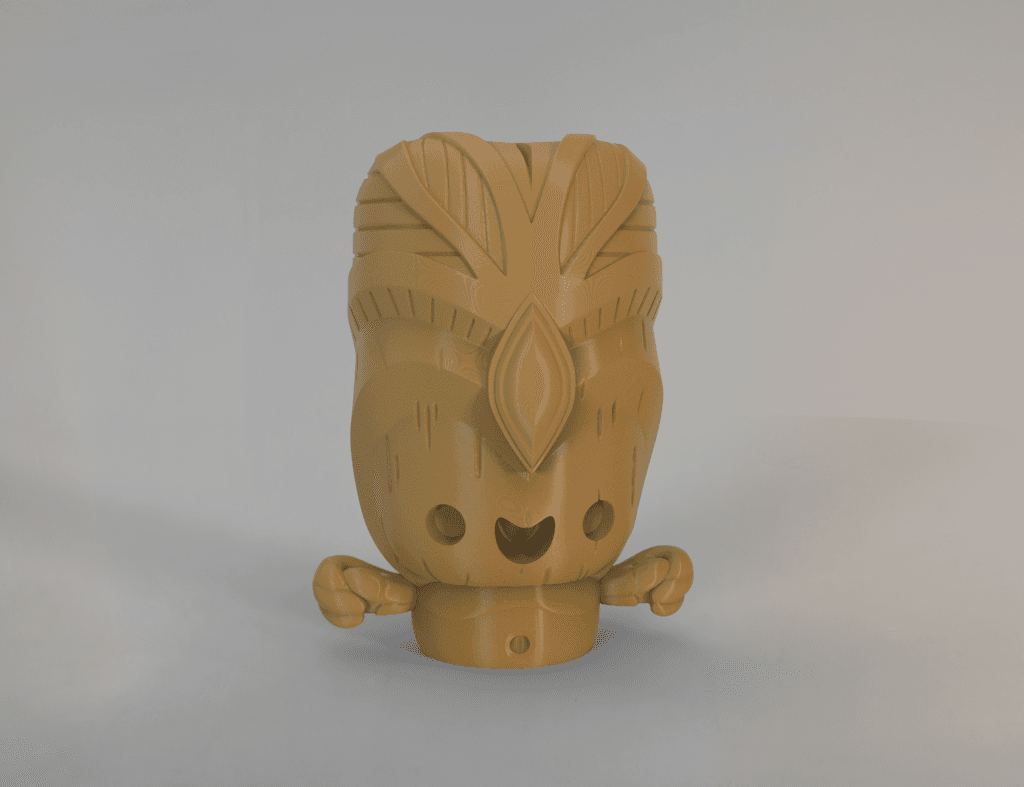 Tiki Man 3d model