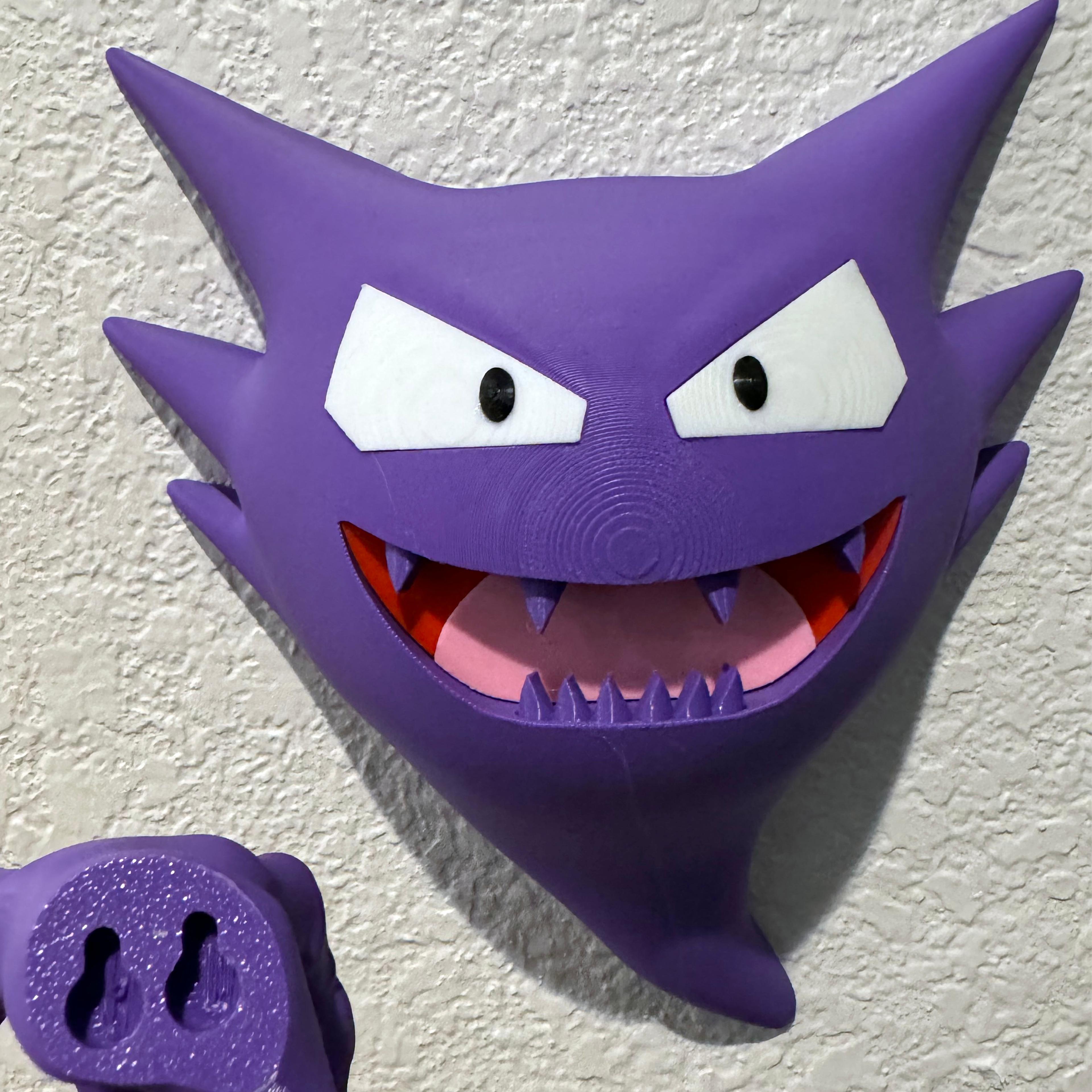 Haunter Pokemon Wall Mounted - Parted Out  3d model