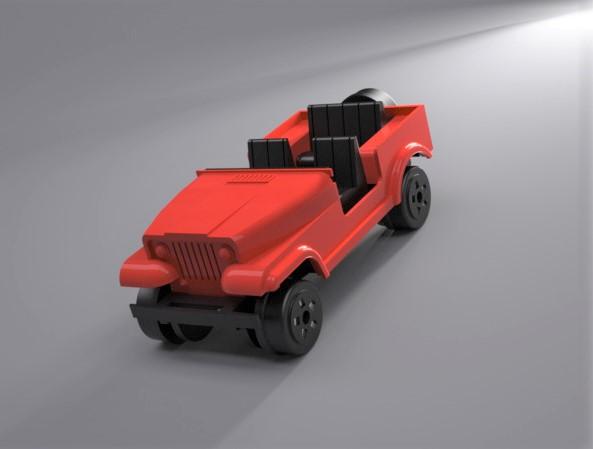 JEEP CJ7 3d model