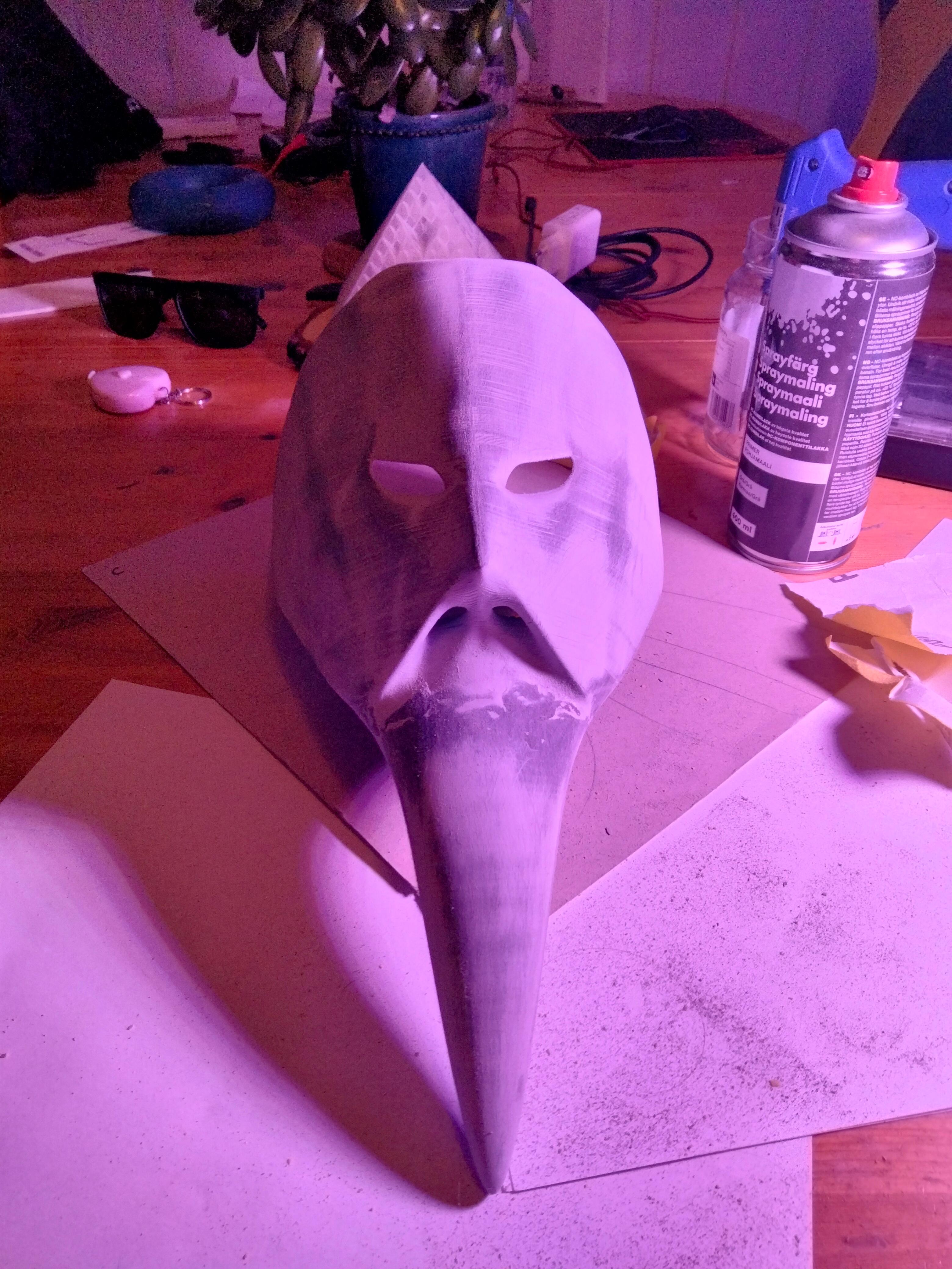 3D Mysterious DD Mask 3d model