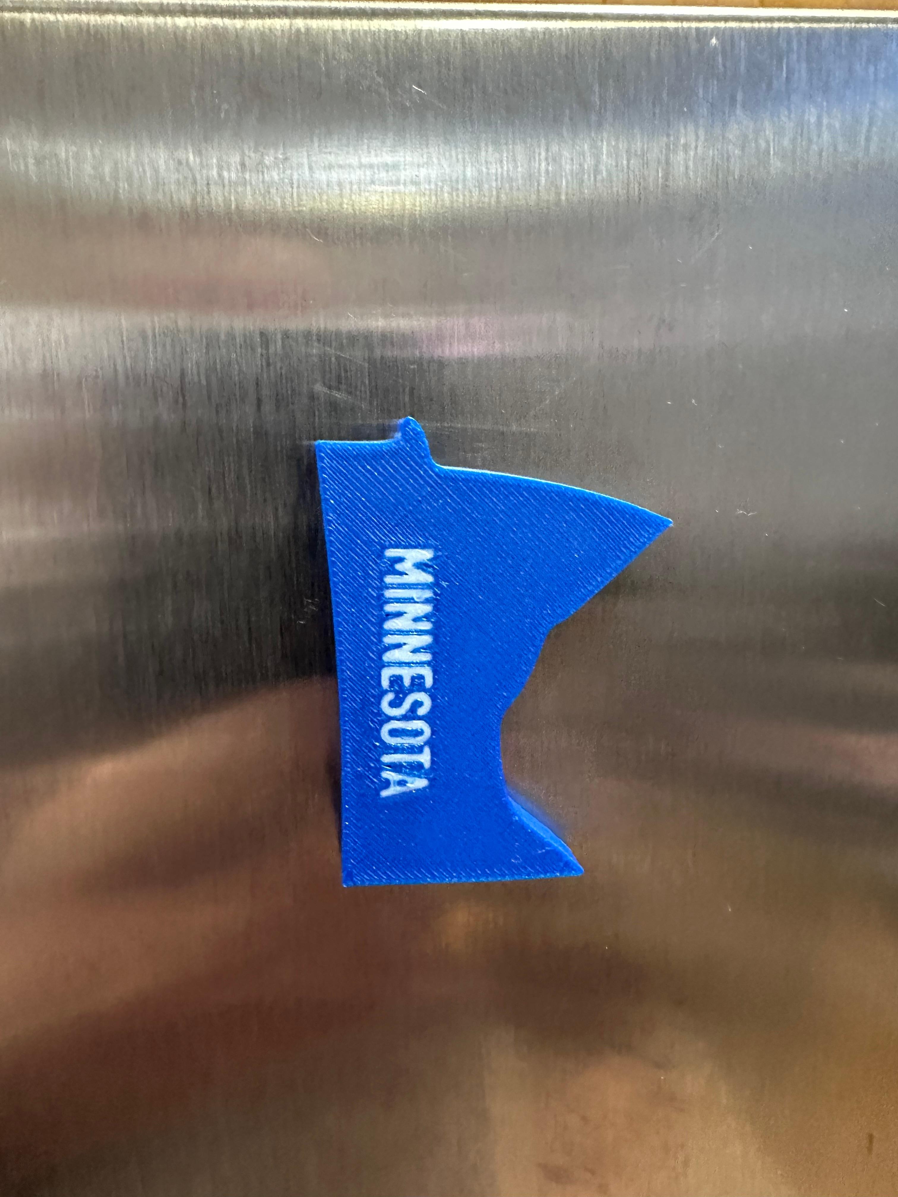 Merica Fridge Magnets - MMU version - MINNESOTA 3d model