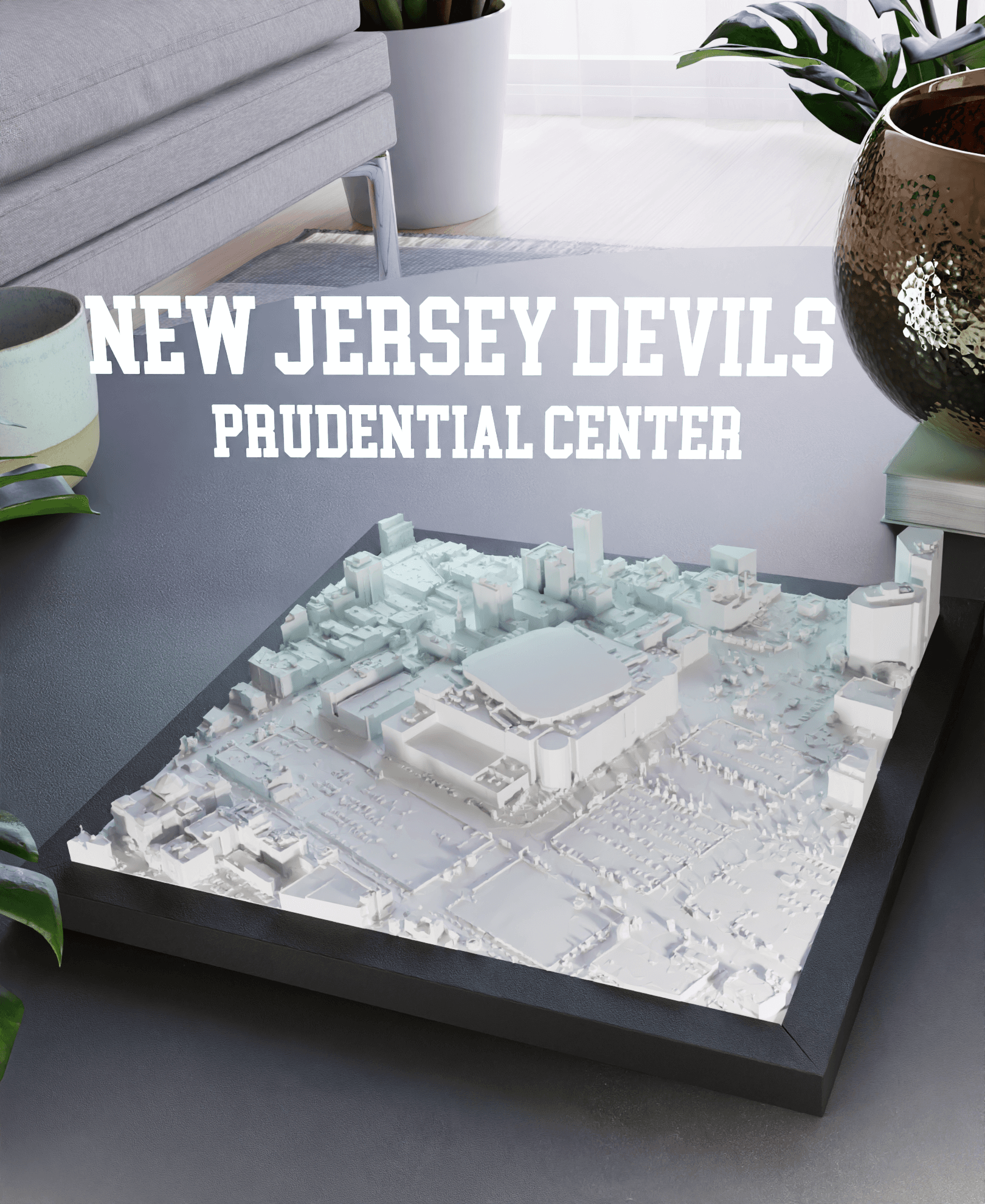 New Jersey Devils - Prudential Center 3d model