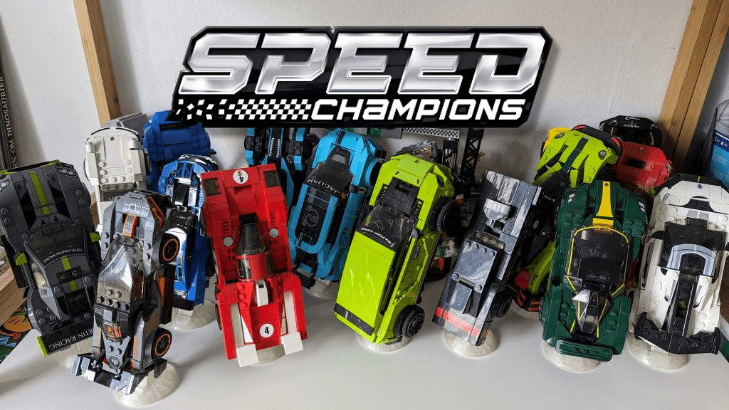 LEGO Speed Champion display stand 3d model