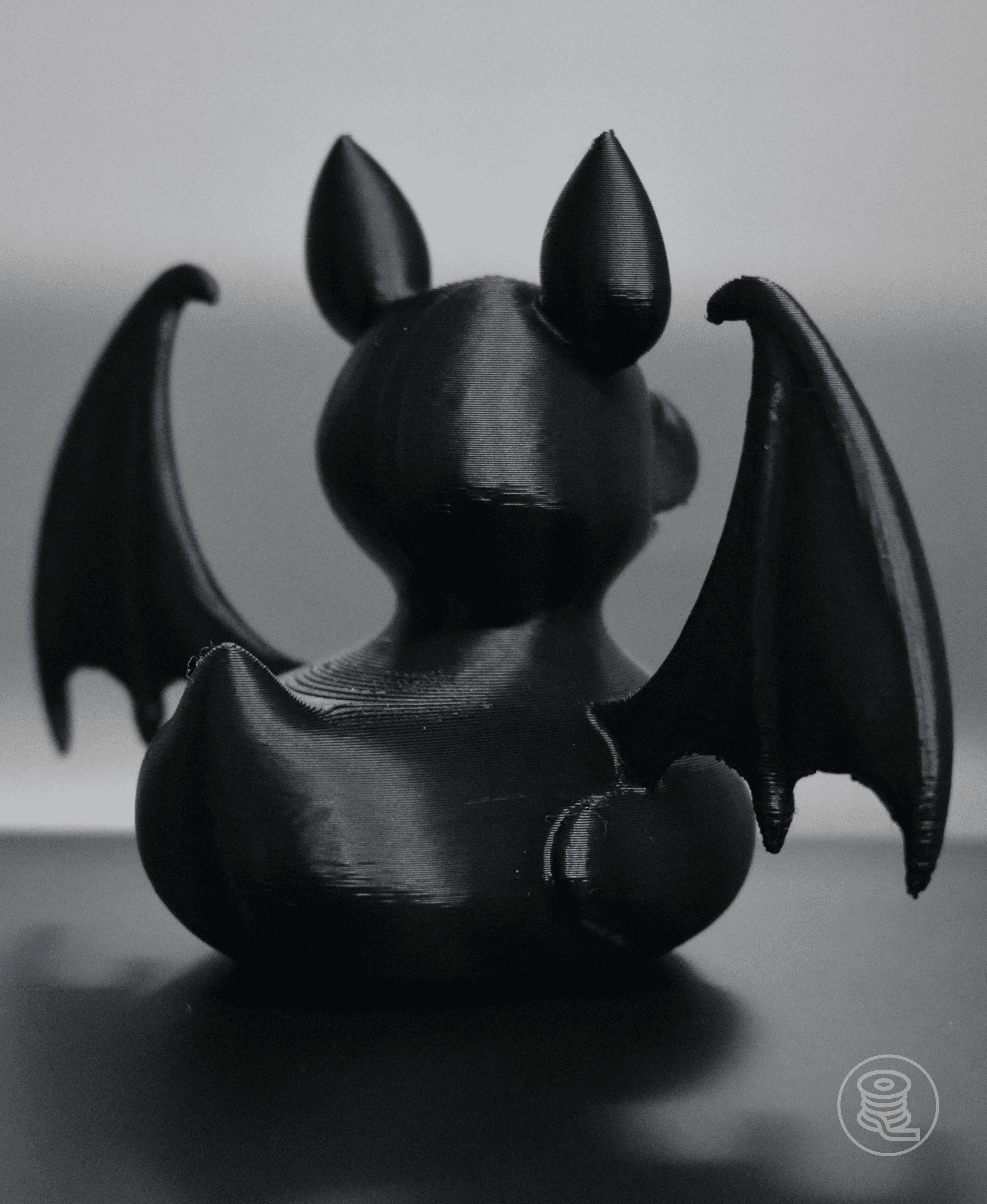 Halloween Bat Duck 3d model