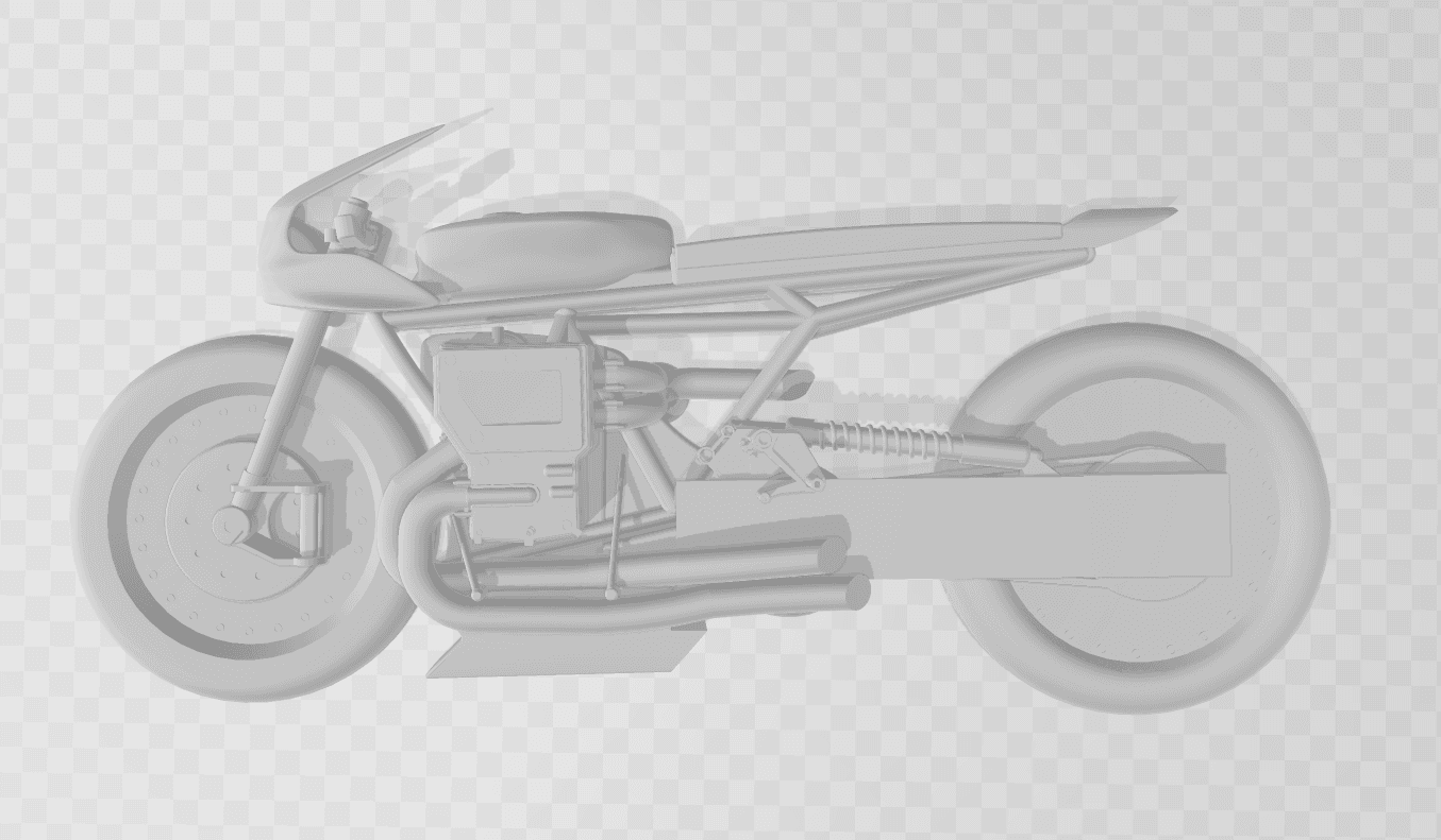 2022 Bat Cycle 3d model