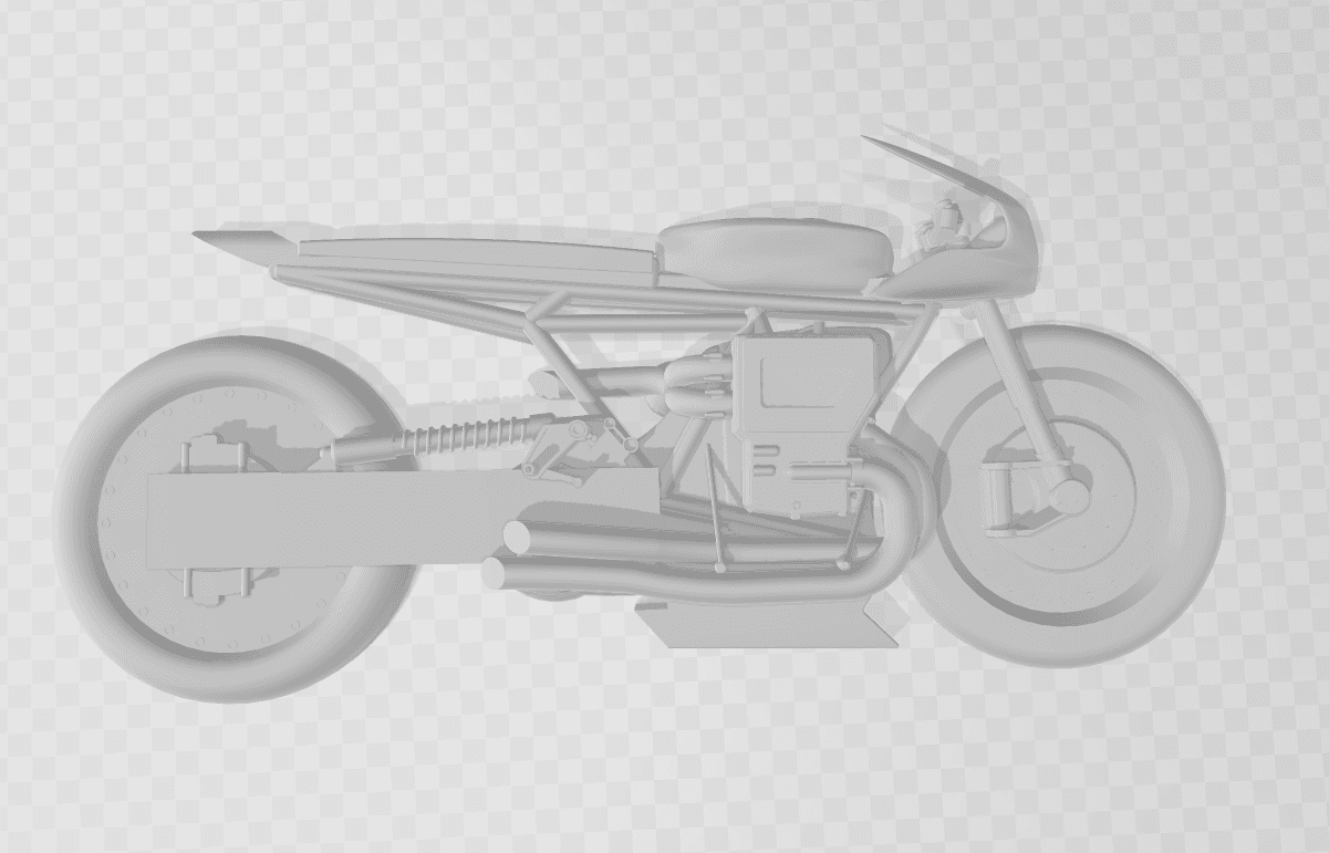 2022 Bat Cycle 3d model