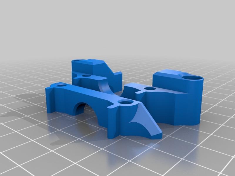 Tronxy X3 FlexNozzle 3d model