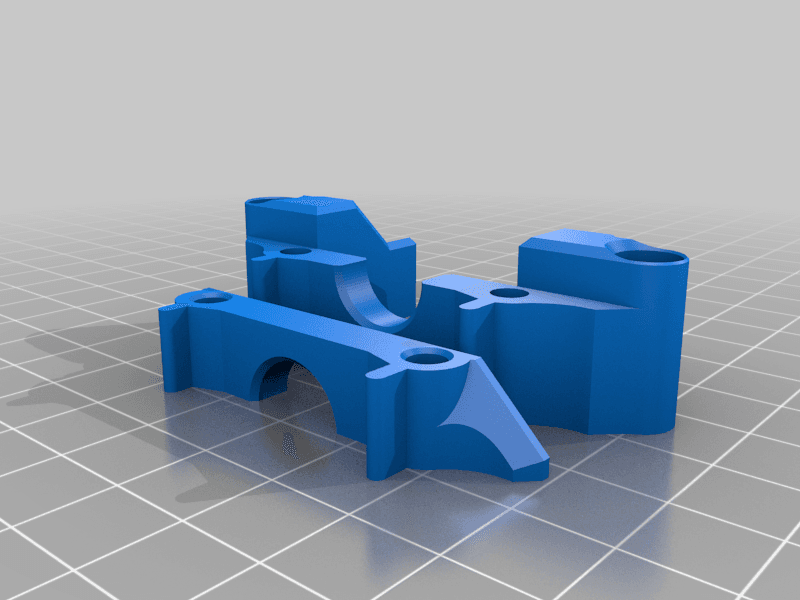 Tronxy X3 FlexNozzle 3d model