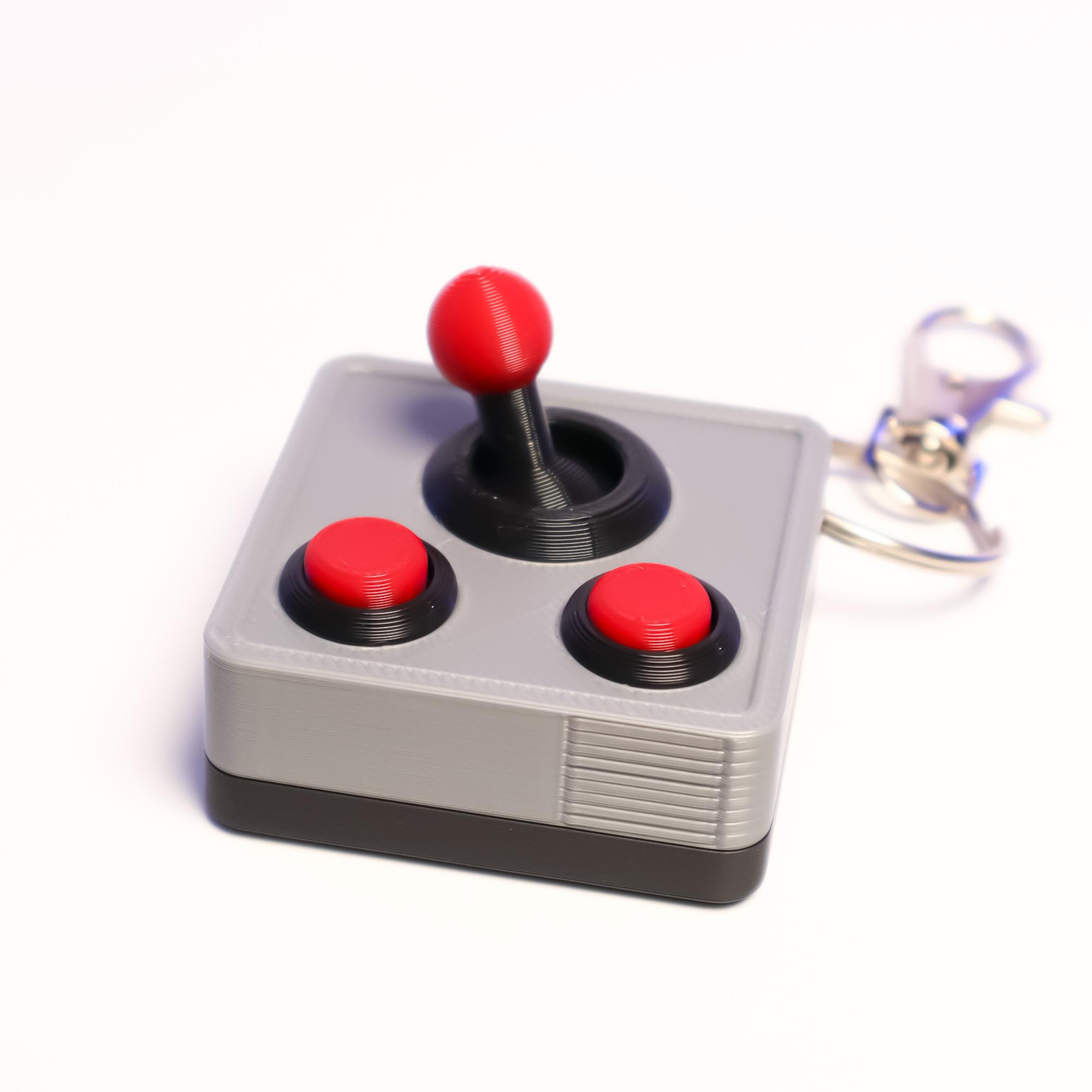 Joystick Fidget Keychain 3d model