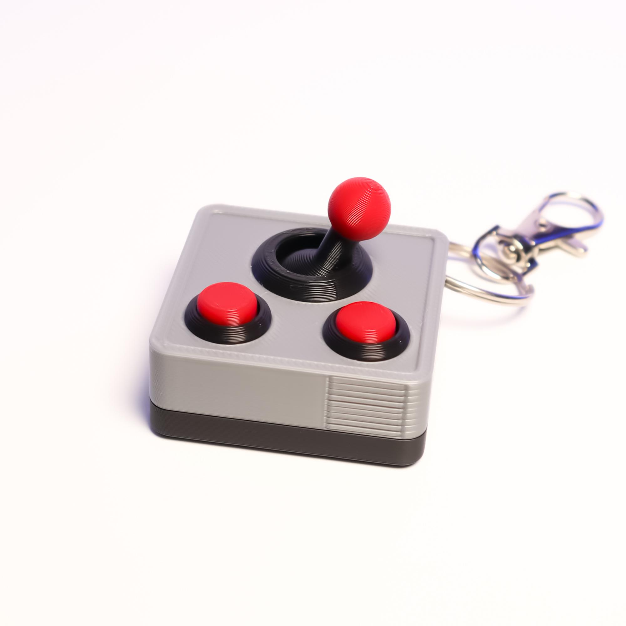 Joystick Fidget Keychain 3d model