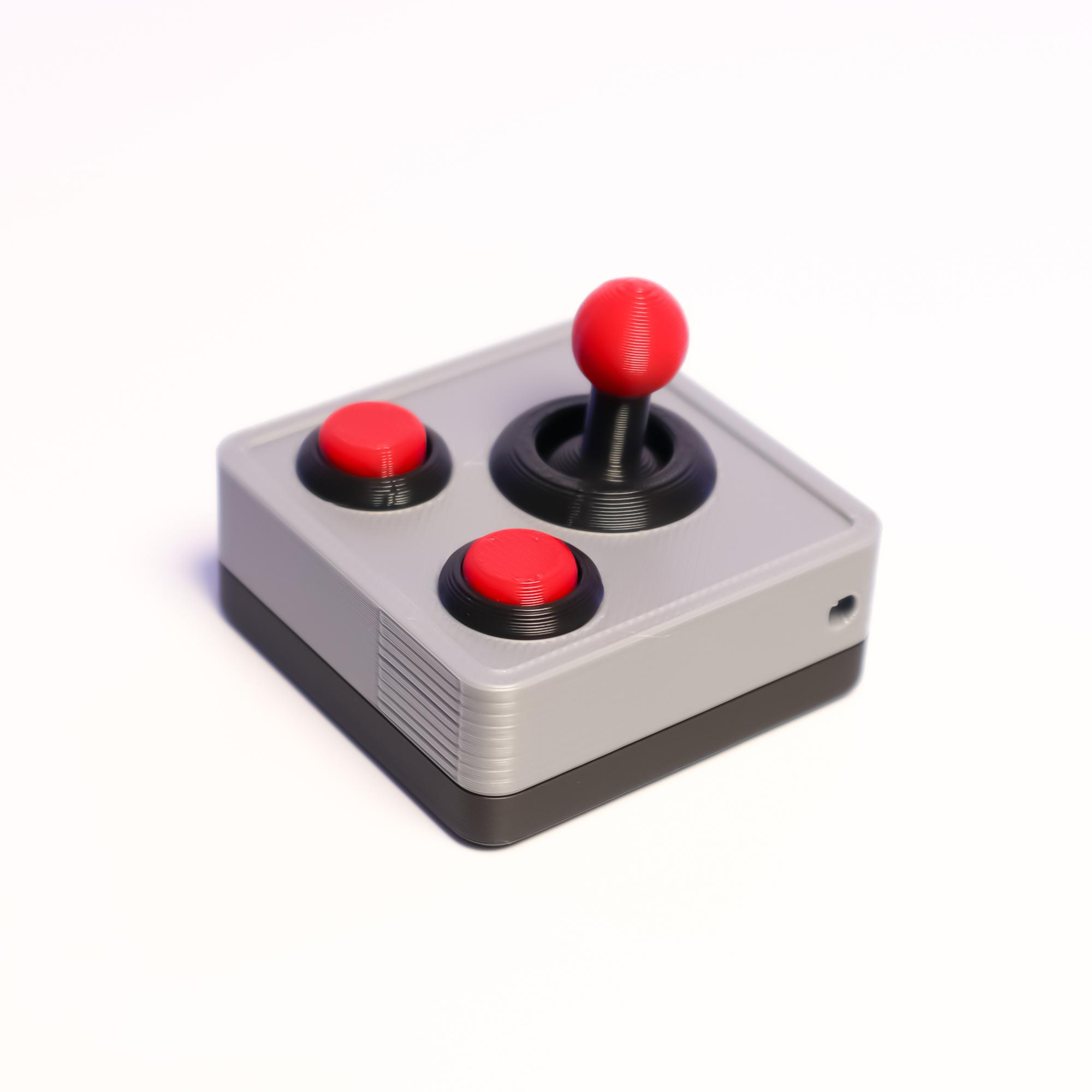 Joystick Fidget Keychain 3d model