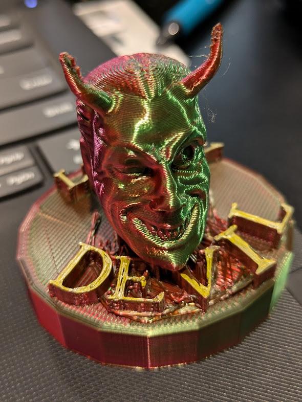 LUCKY DEVIL CARD GUARD 3d model