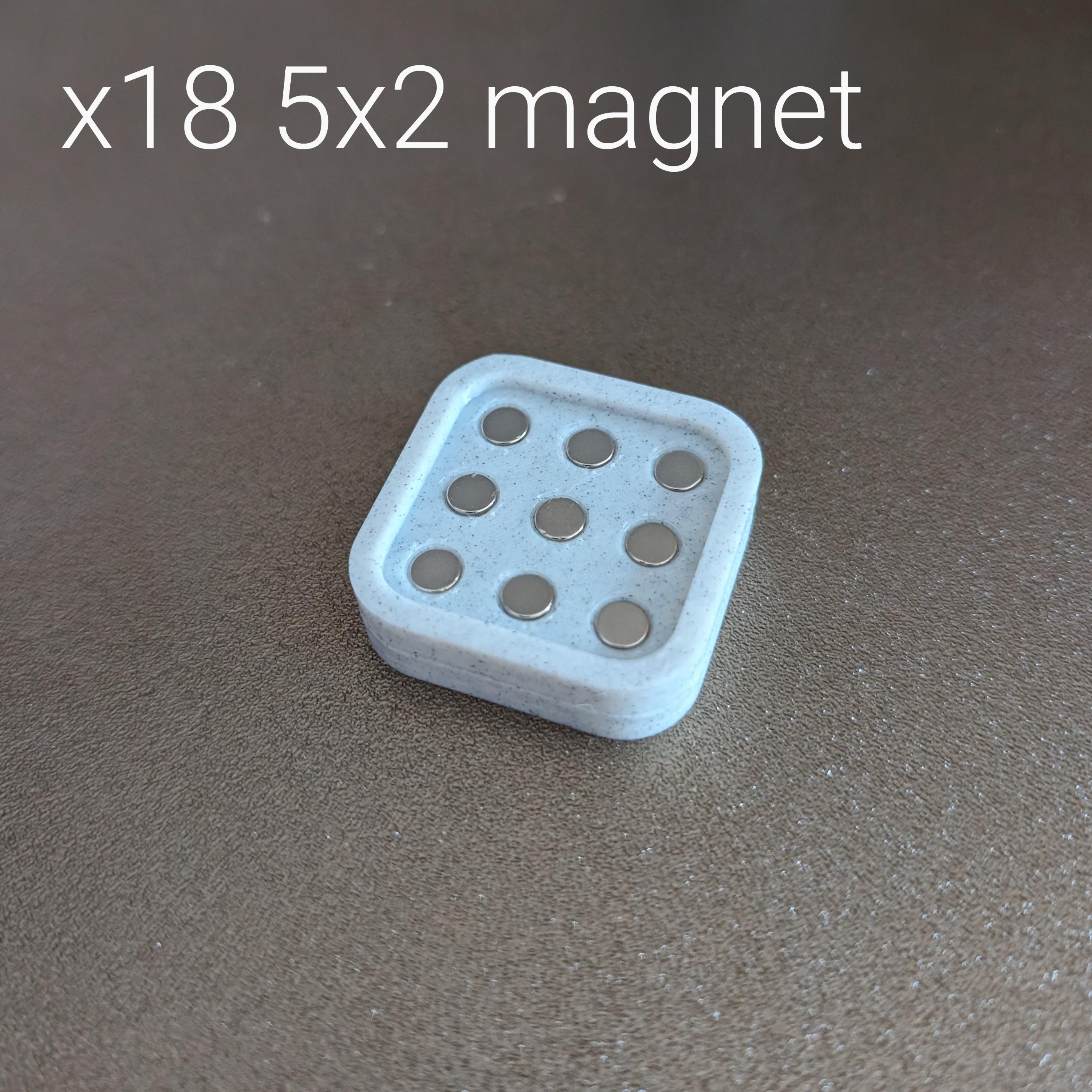 Magnetic Fidget Square 3d model