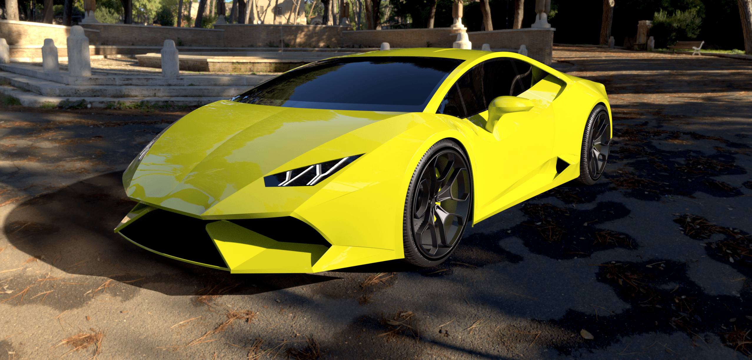 Huracan 3d model