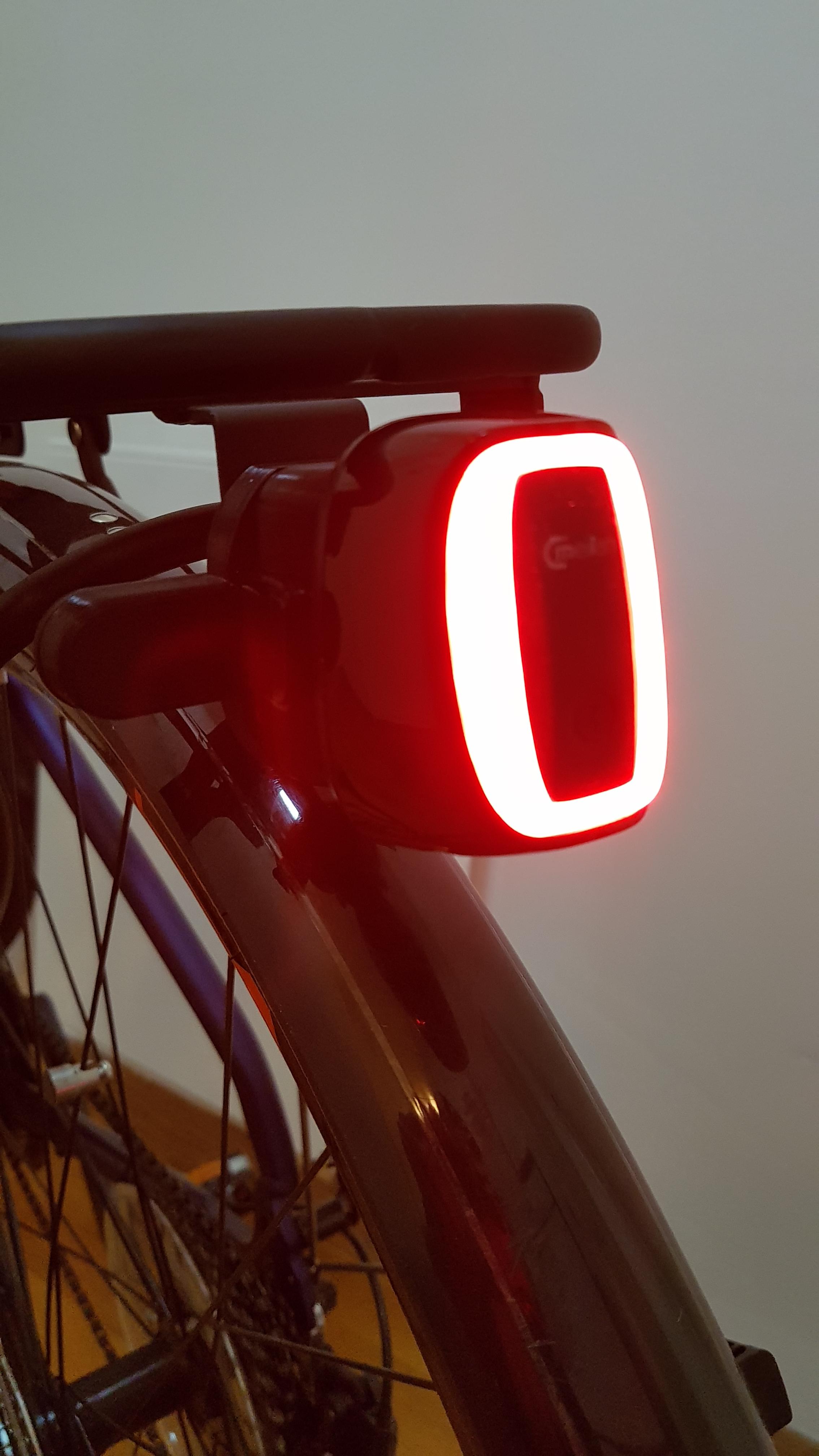 Bicycle Rear Rack Light Adapter 3d model