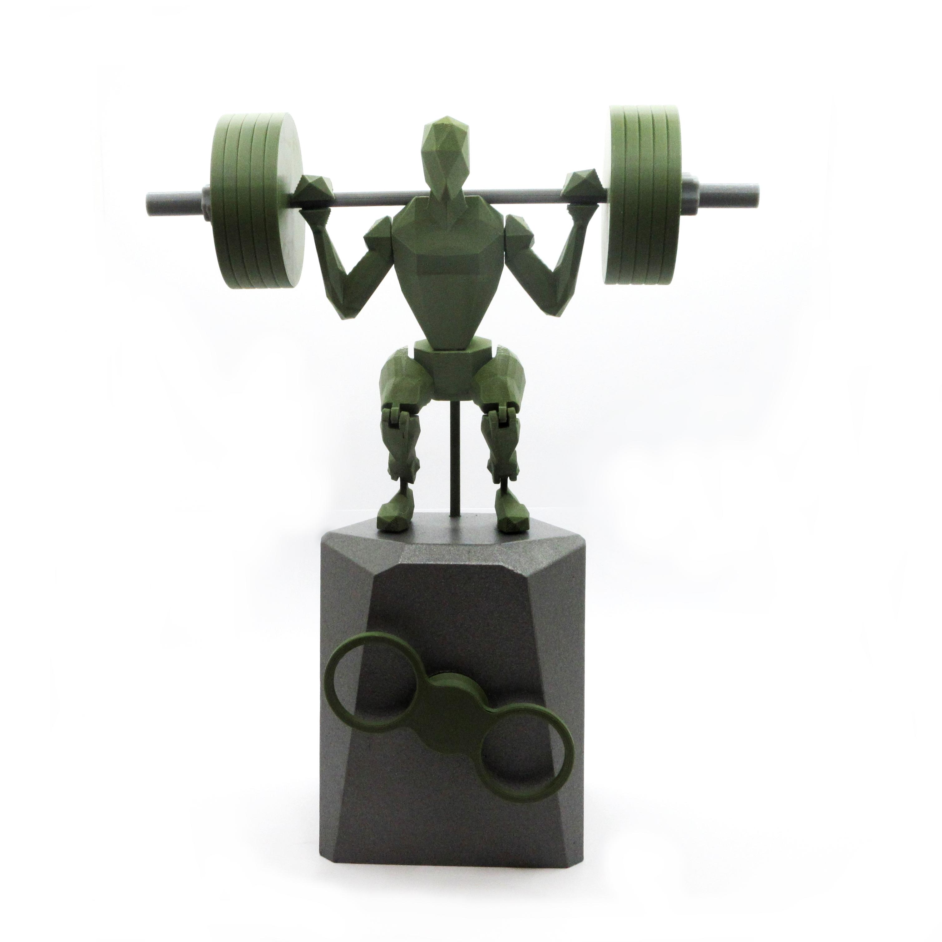 Squat Automata - Moving Sculpture 3d model